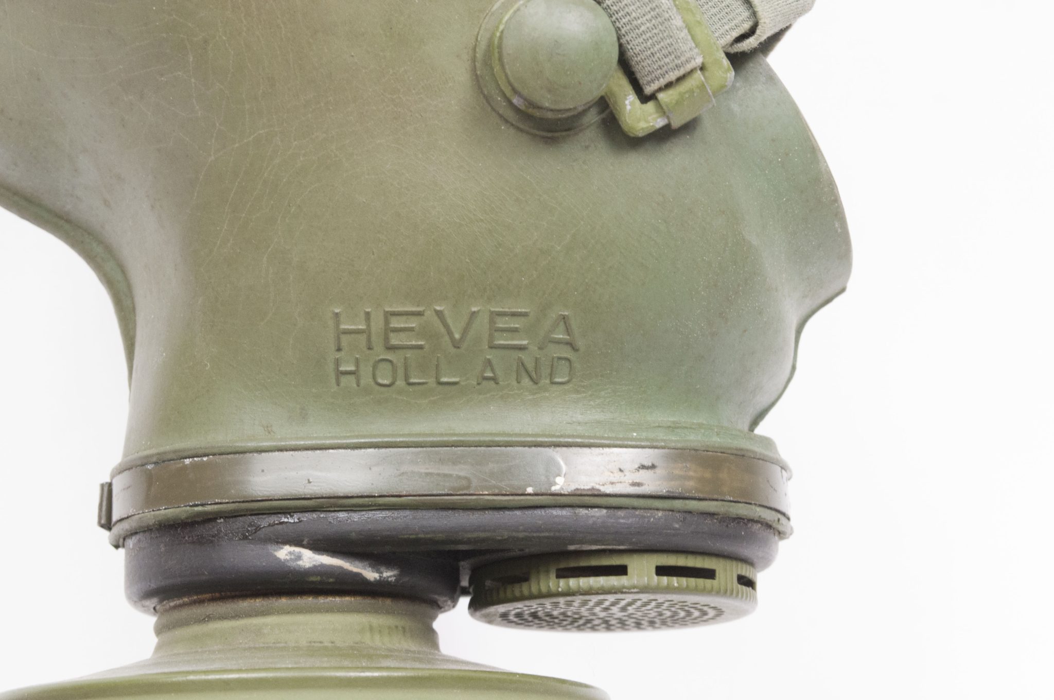 Dutch Army gasmask model H with canister and all extra parts (1940) - RARE - Image 49