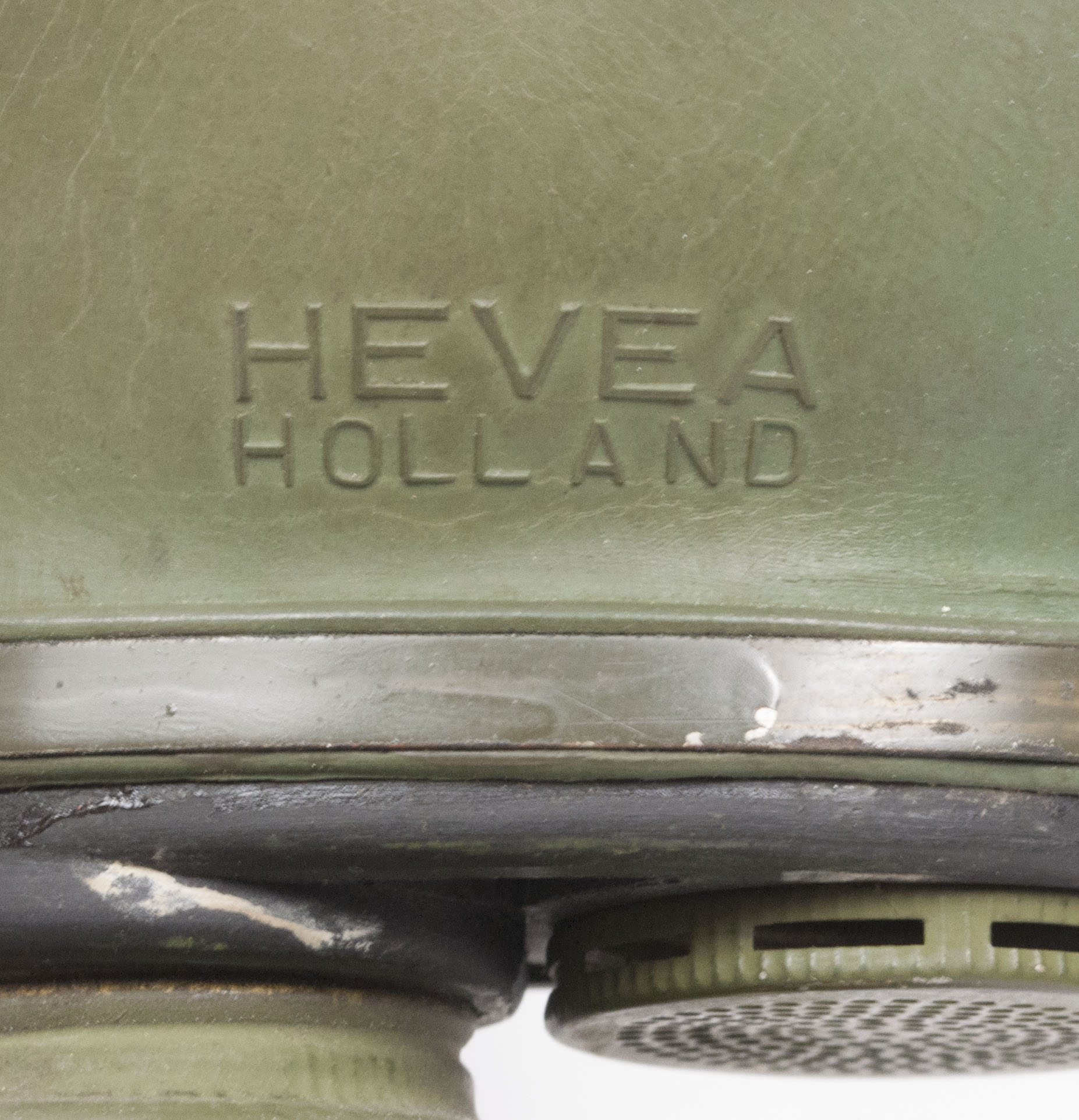 Dutch Army gasmask model H with canister and all extra parts (1940) - RARE - Image 50