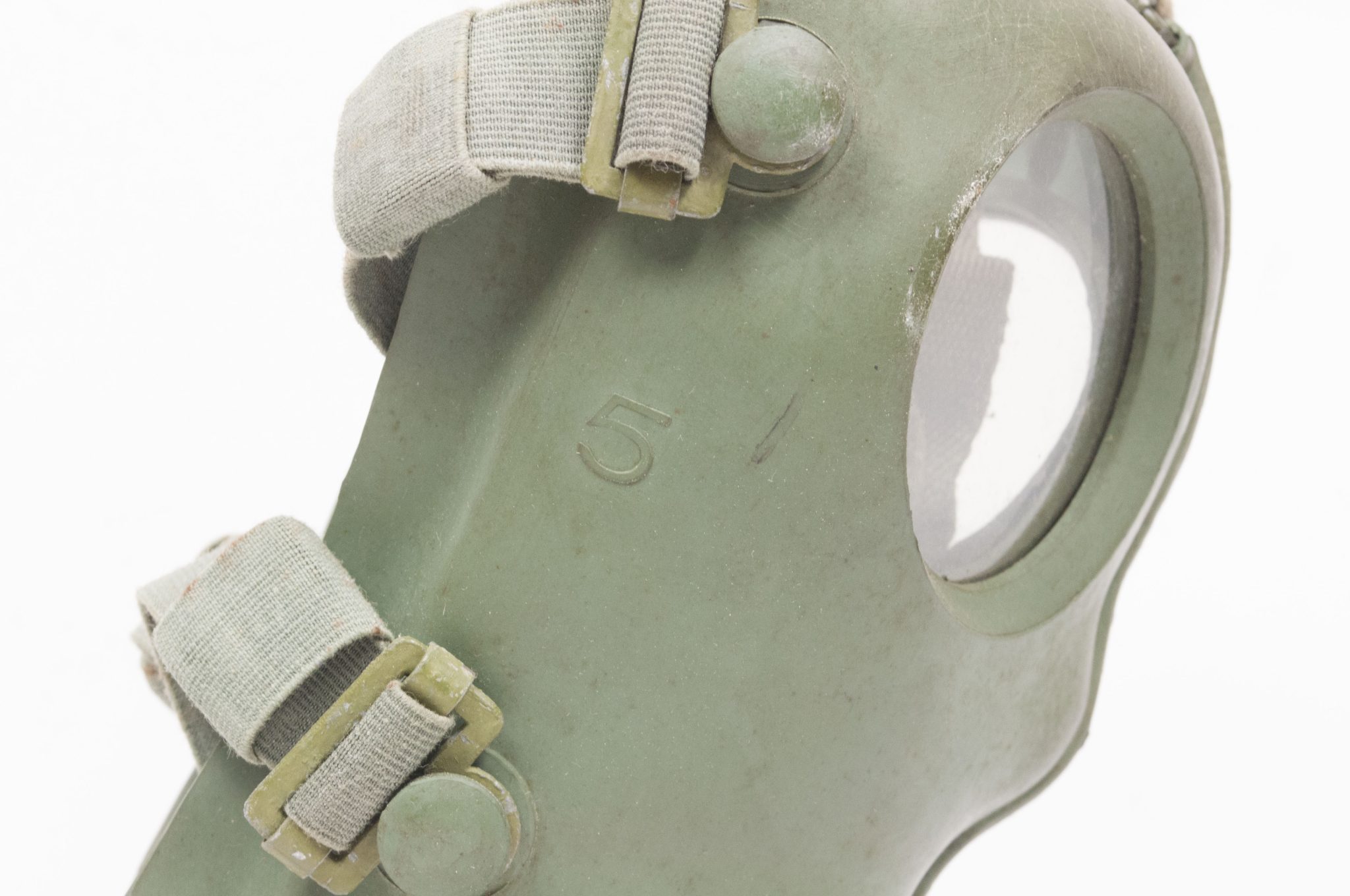 Dutch Army gasmask model H with canister and all extra parts (1940) - RARE - Image 52