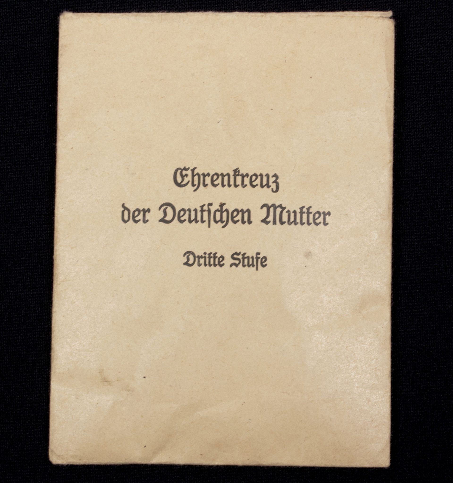 Ehrenkreuz der Deutsche Mutter Mutterkreuz in bronze + enveloppe (Maker Donner, Münzpräge Wuppertal) (5)