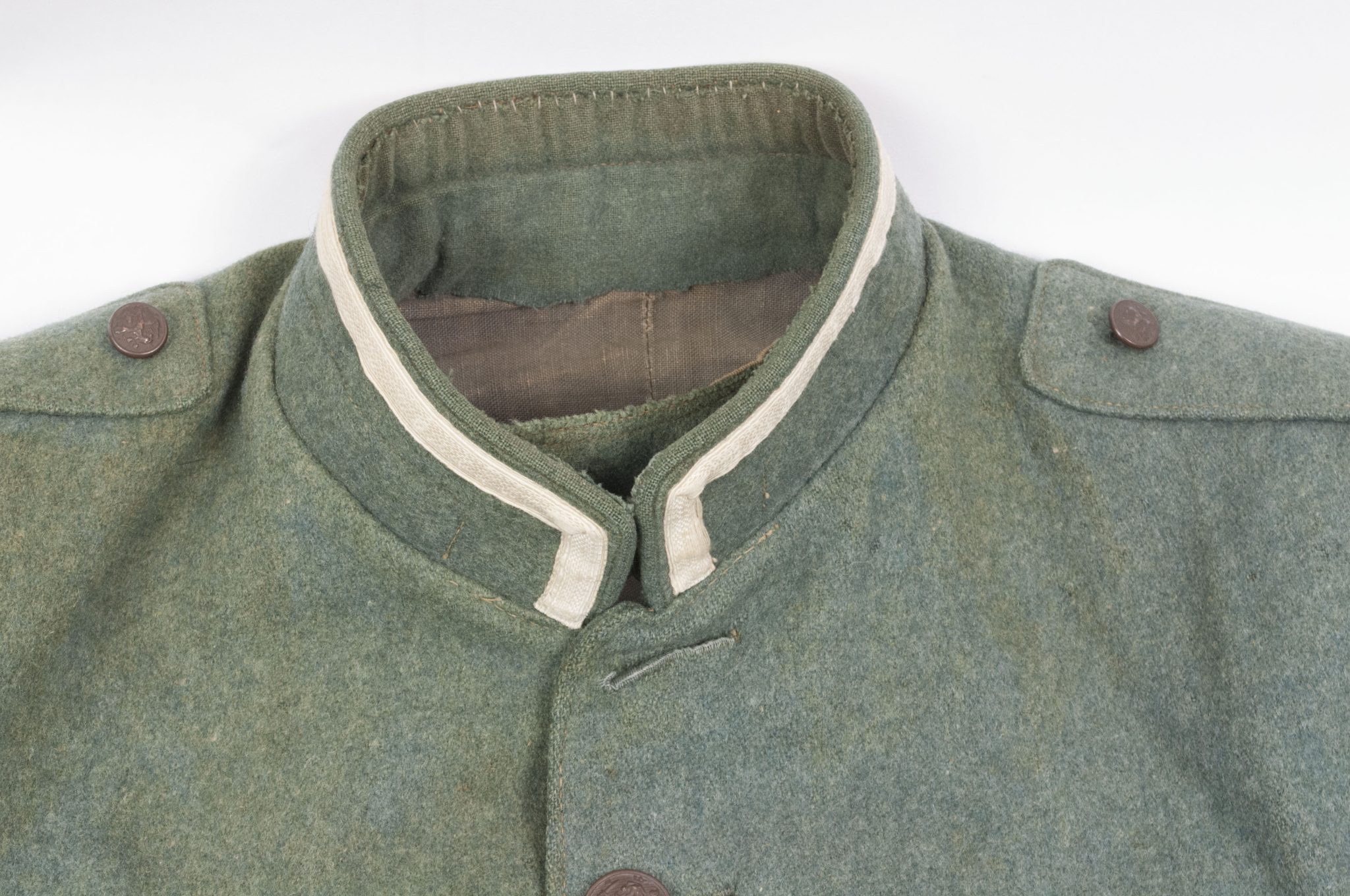 Huzaren hoornblazer Nederlandse Mobilisatie (Soldaat te paard) uniform grove wol / Dutch Army before 1940 mobilisation Husar tunic + breeches - VERY RARE - Image 24