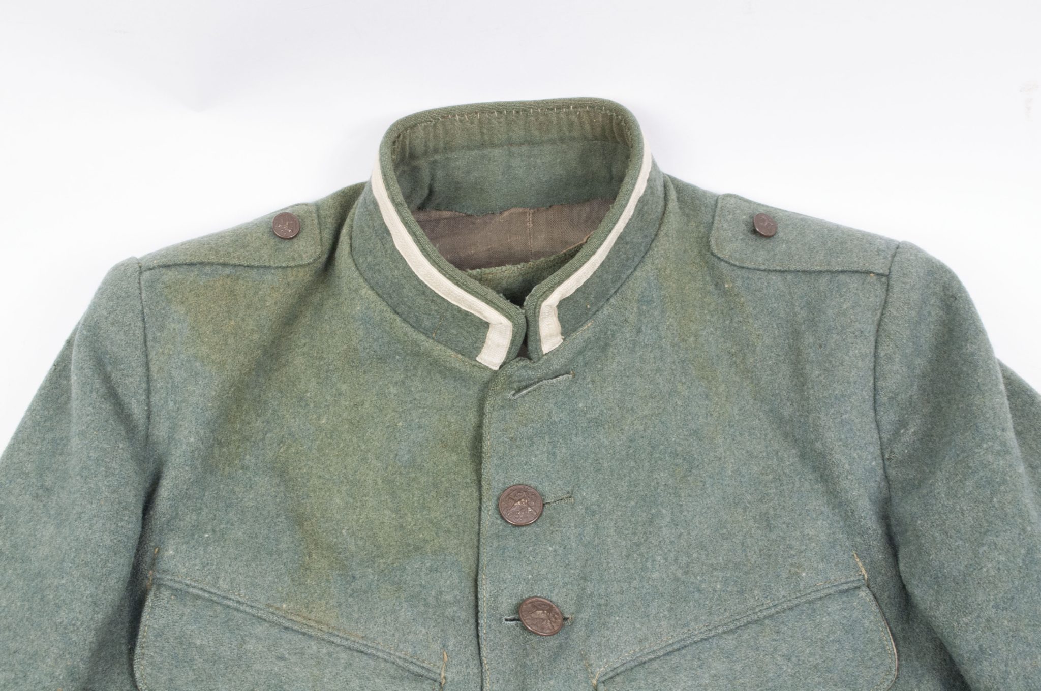 Huzaren hoornblazer Nederlandse Mobilisatie (Soldaat te paard) uniform grove wol / Dutch Army before 1940 mobilisation Husar tunic + breeches - VERY RARE - Image 25