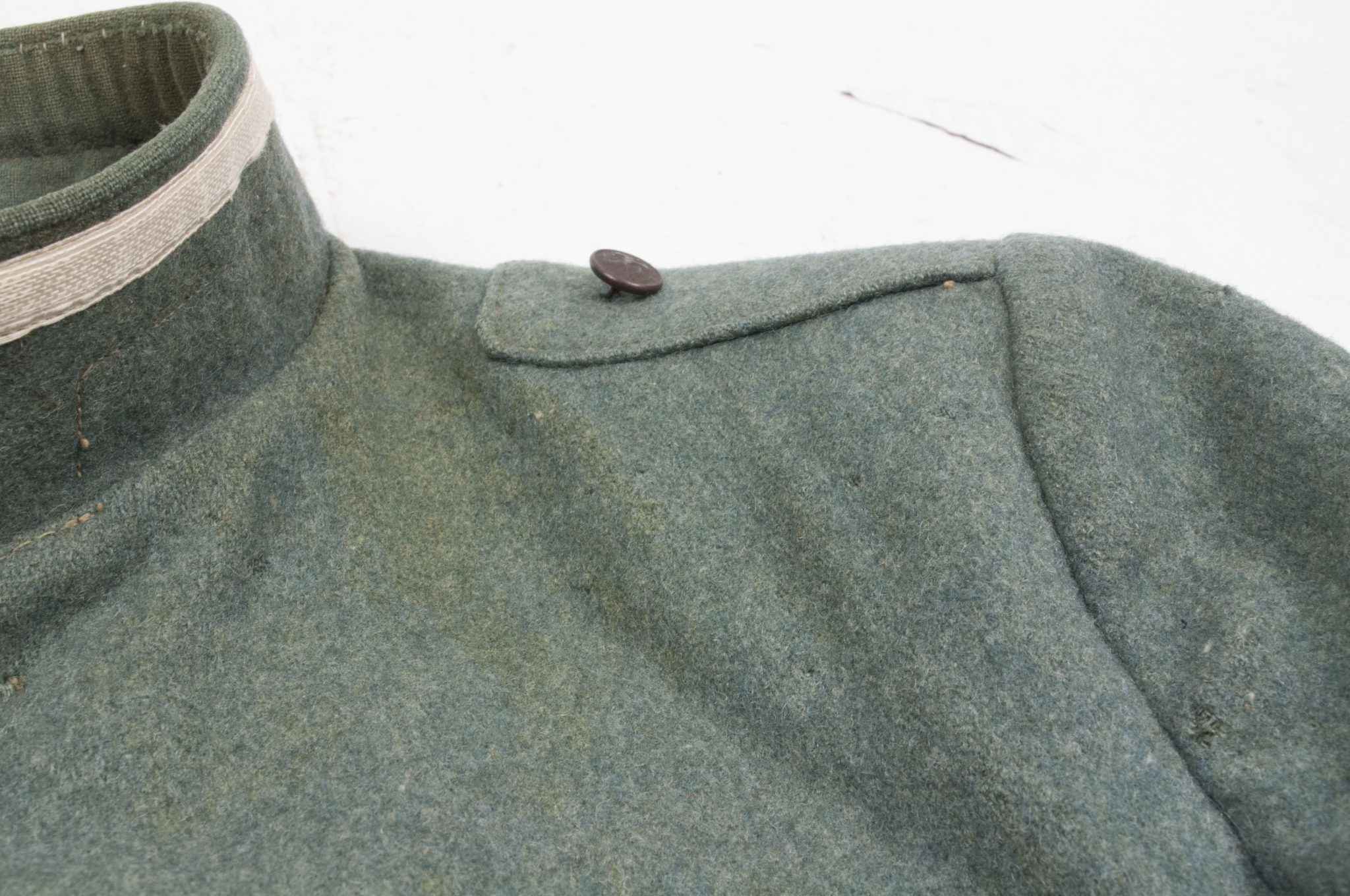 Huzaren hoornblazer Nederlandse Mobilisatie (Soldaat te paard) uniform grove wol / Dutch Army before 1940 mobilisation Husar tunic + breeches - VERY RARE - Image 32