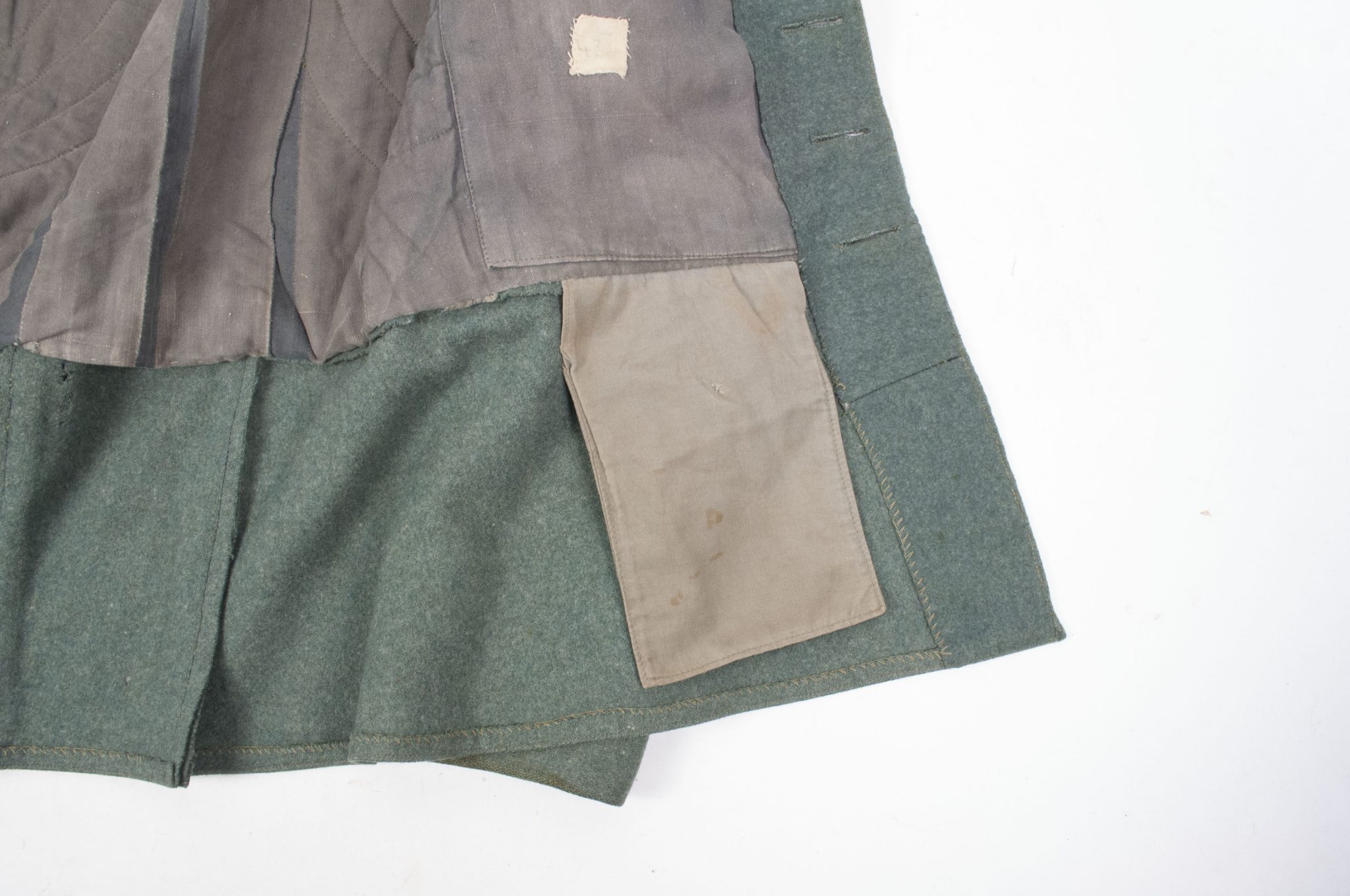 Huzaren hoornblazer Nederlandse Mobilisatie (Soldaat te paard) uniform grove wol / Dutch Army before 1940 mobilisation Husar tunic + breeches - VERY RARE - Image 40