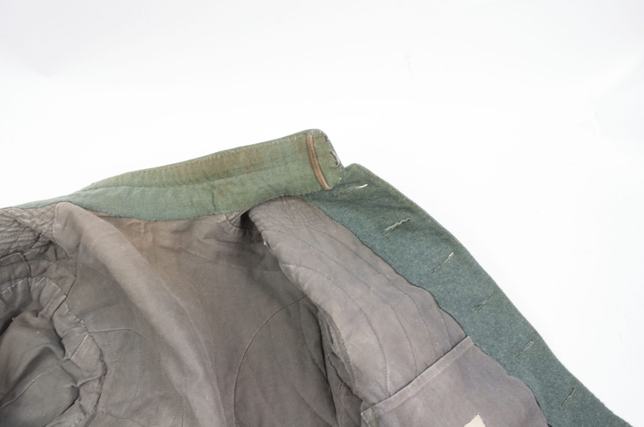 Huzaren hoornblazer Nederlandse Mobilisatie (Soldaat te paard) uniform grove wol / Dutch Army before 1940 mobilisation Husar tunic + breeches - VERY RARE - Image 50