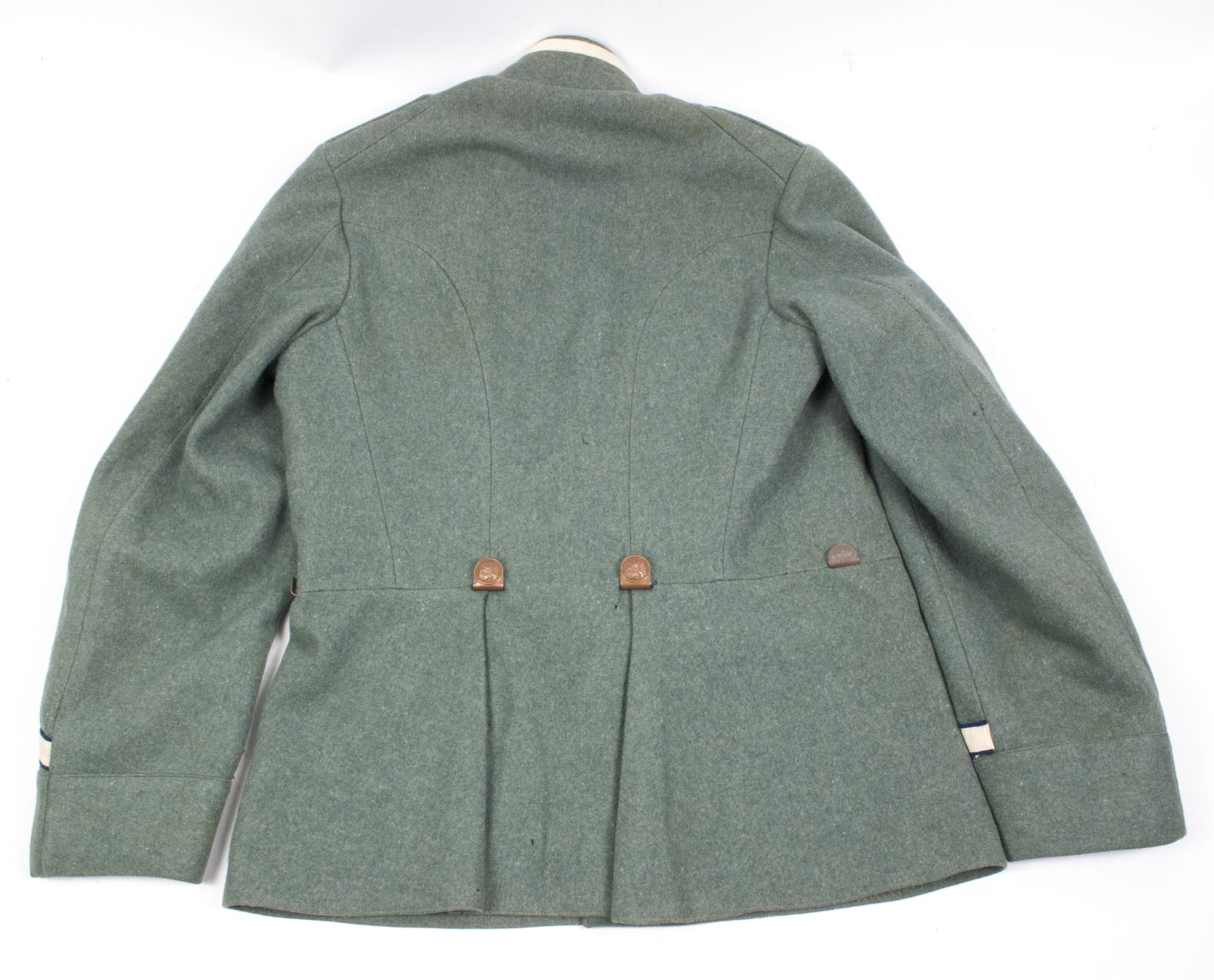 Huzaren hoornblazer Nederlandse Mobilisatie (Soldaat te paard) uniform grove wol / Dutch Army before 1940 mobilisation Husar tunic + breeches - VERY RARE - Image 53