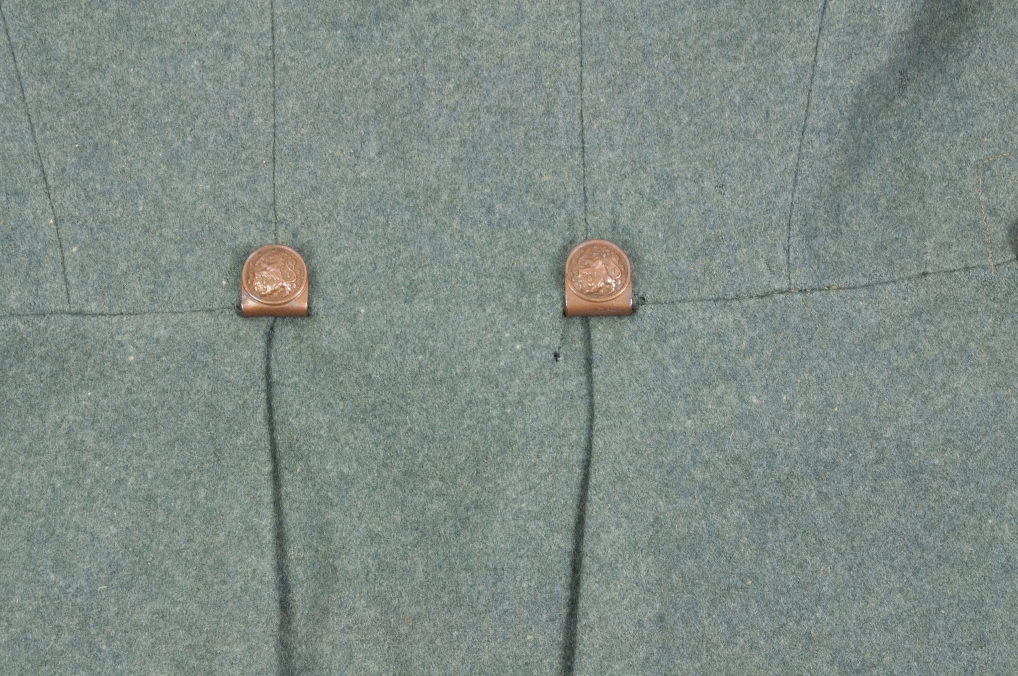 Huzaren hoornblazer Nederlandse Mobilisatie (Soldaat te paard) uniform grove wol / Dutch Army before 1940 mobilisation Husar tunic + breeches - VERY RARE - Image 55