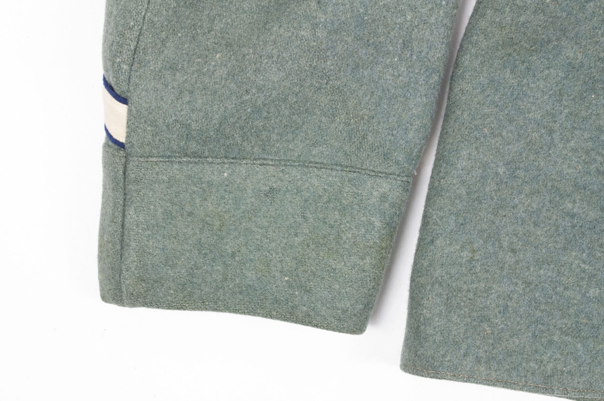 Huzaren hoornblazer Nederlandse Mobilisatie (Soldaat te paard) uniform grove wol / Dutch Army before 1940 mobilisation Husar tunic + breeches - VERY RARE - Image 59