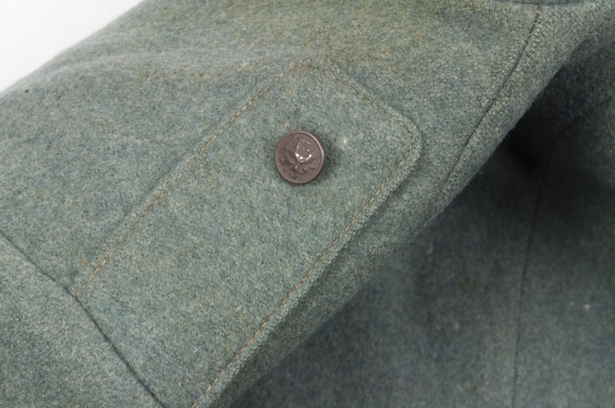 Huzaren hoornblazer Nederlandse Mobilisatie (Soldaat te paard) uniform grove wol / Dutch Army before 1940 mobilisation Husar tunic + breeches - VERY RARE - Image 70