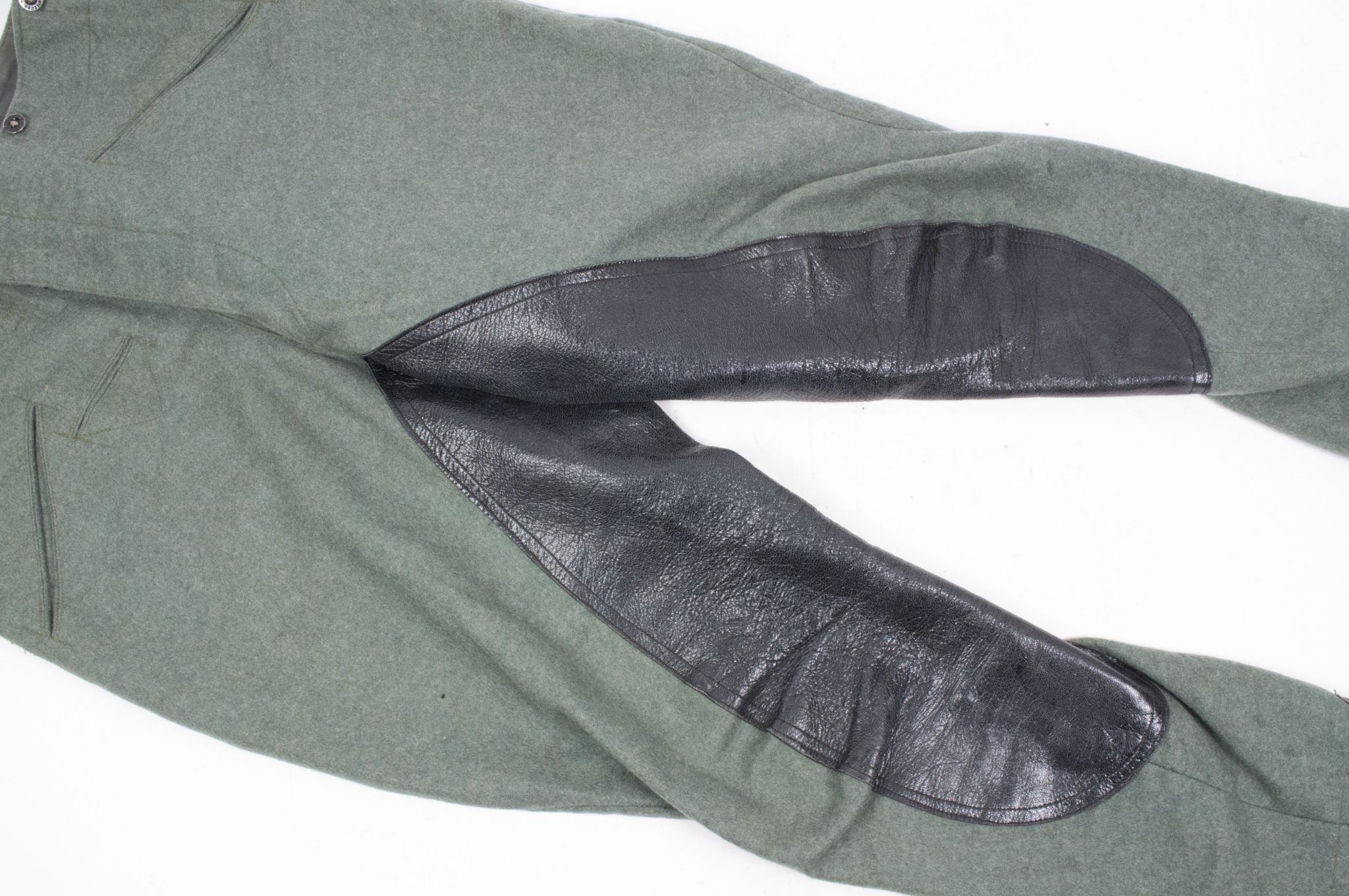 Huzaren hoornblazer Nederlandse Mobilisatie (Soldaat te paard) uniform grove wol / Dutch Army before 1940 mobilisation Husar tunic + breeches - VERY RARE - Image 75