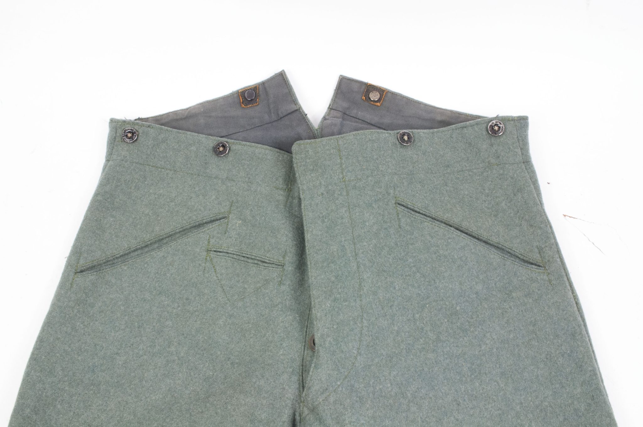 Huzaren hoornblazer Nederlandse Mobilisatie (Soldaat te paard) uniform grove wol / Dutch Army before 1940 mobilisation Husar tunic + breeches - VERY RARE - Image 82