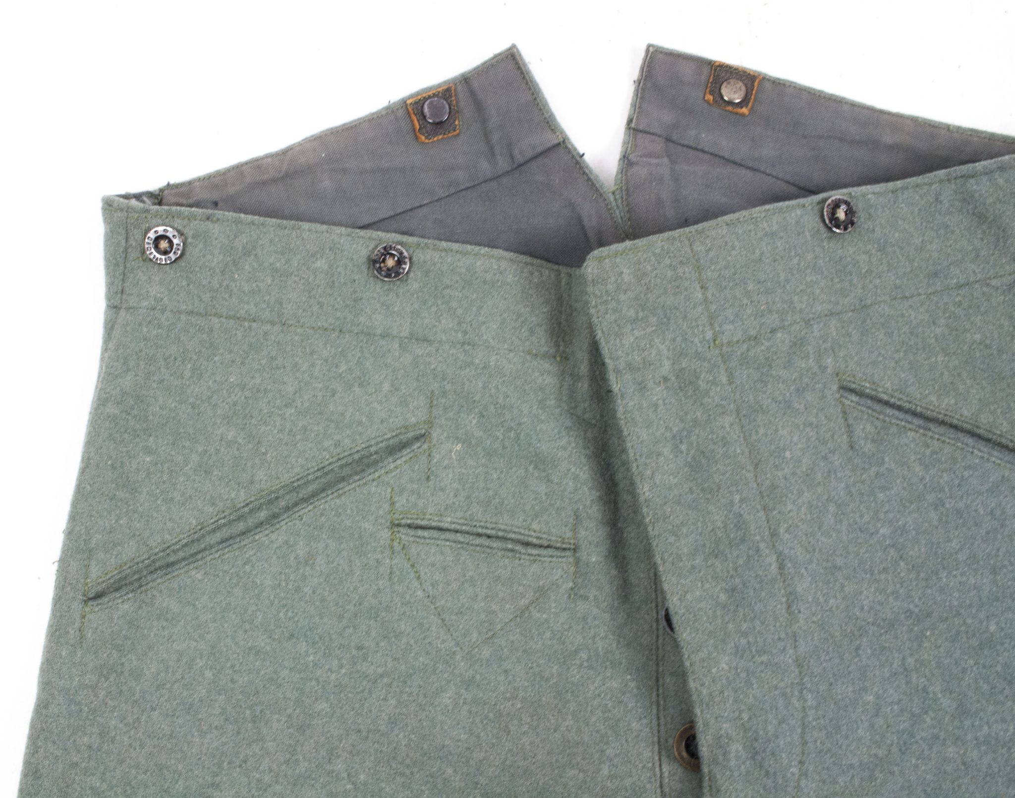 Huzaren hoornblazer Nederlandse Mobilisatie (Soldaat te paard) uniform grove wol / Dutch Army before 1940 mobilisation Husar tunic + breeches - VERY RARE - Image 83