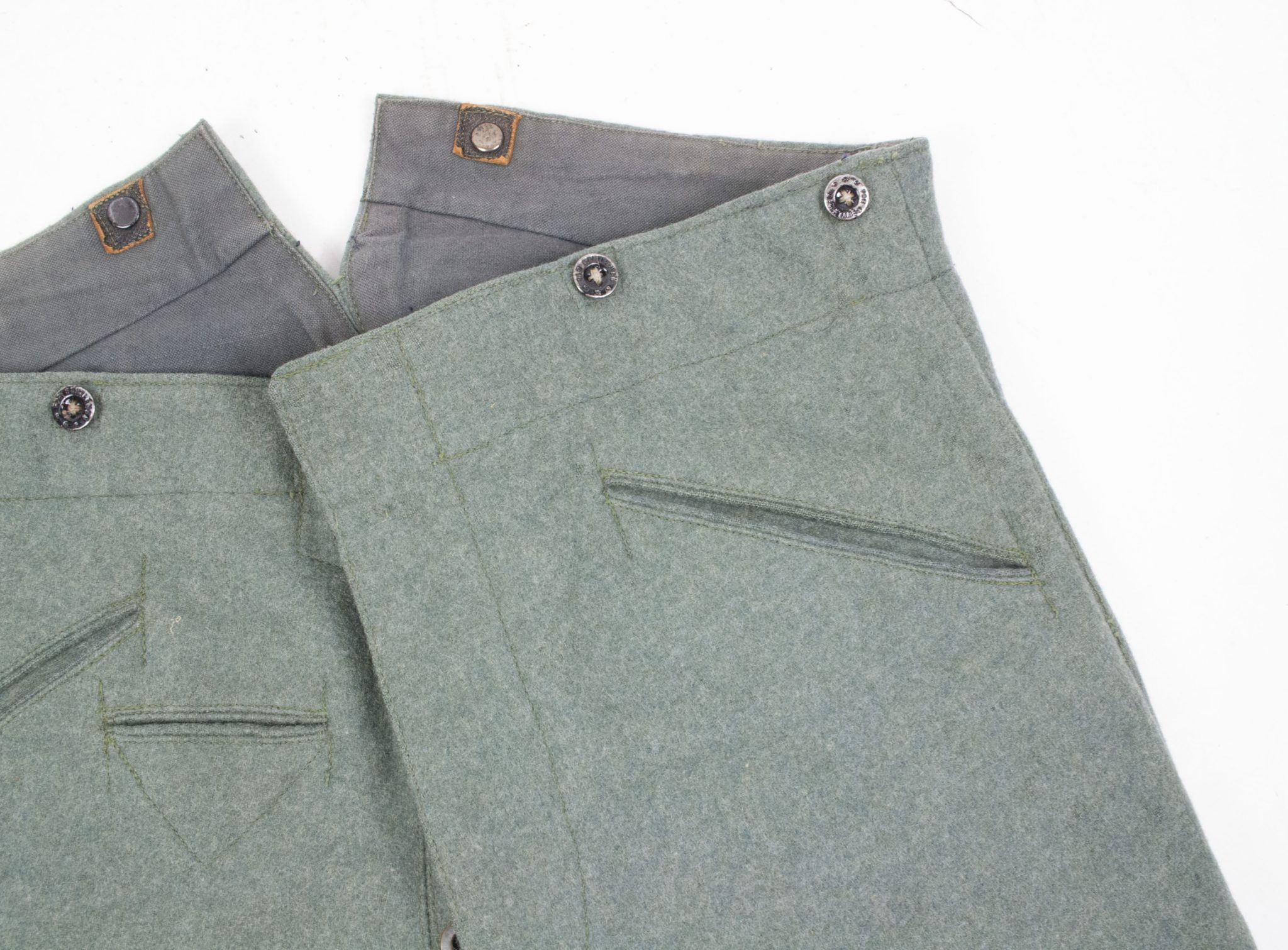 Huzaren hoornblazer Nederlandse Mobilisatie (Soldaat te paard) uniform grove wol / Dutch Army before 1940 mobilisation Husar tunic + breeches - VERY RARE - Image 84