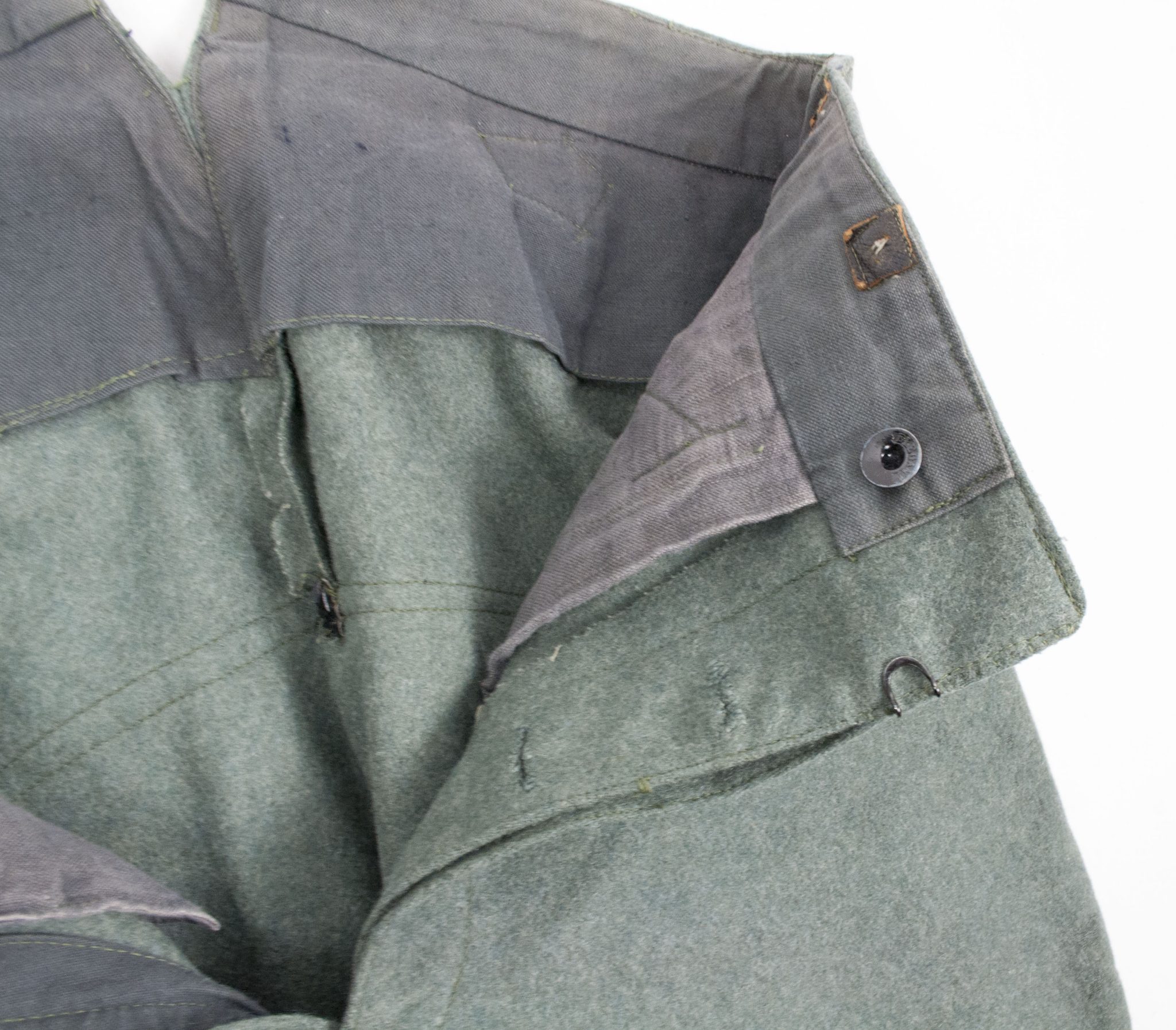 Huzaren hoornblazer Nederlandse Mobilisatie (Soldaat te paard) uniform grove wol / Dutch Army before 1940 mobilisation Husar tunic + breeches - VERY RARE - Image 86