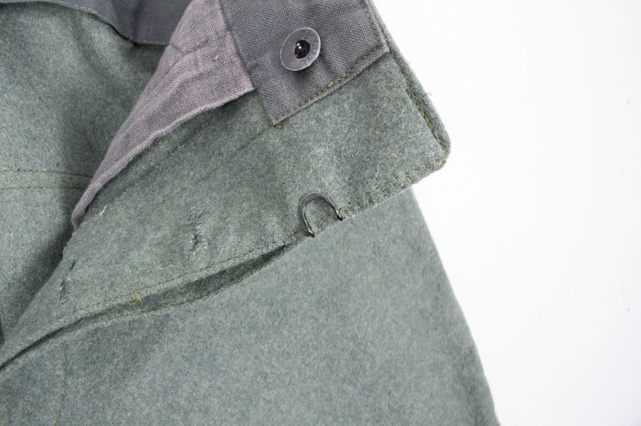 Huzaren hoornblazer Nederlandse Mobilisatie (Soldaat te paard) uniform grove wol / Dutch Army before 1940 mobilisation Husar tunic + breeches - VERY RARE - Image 87