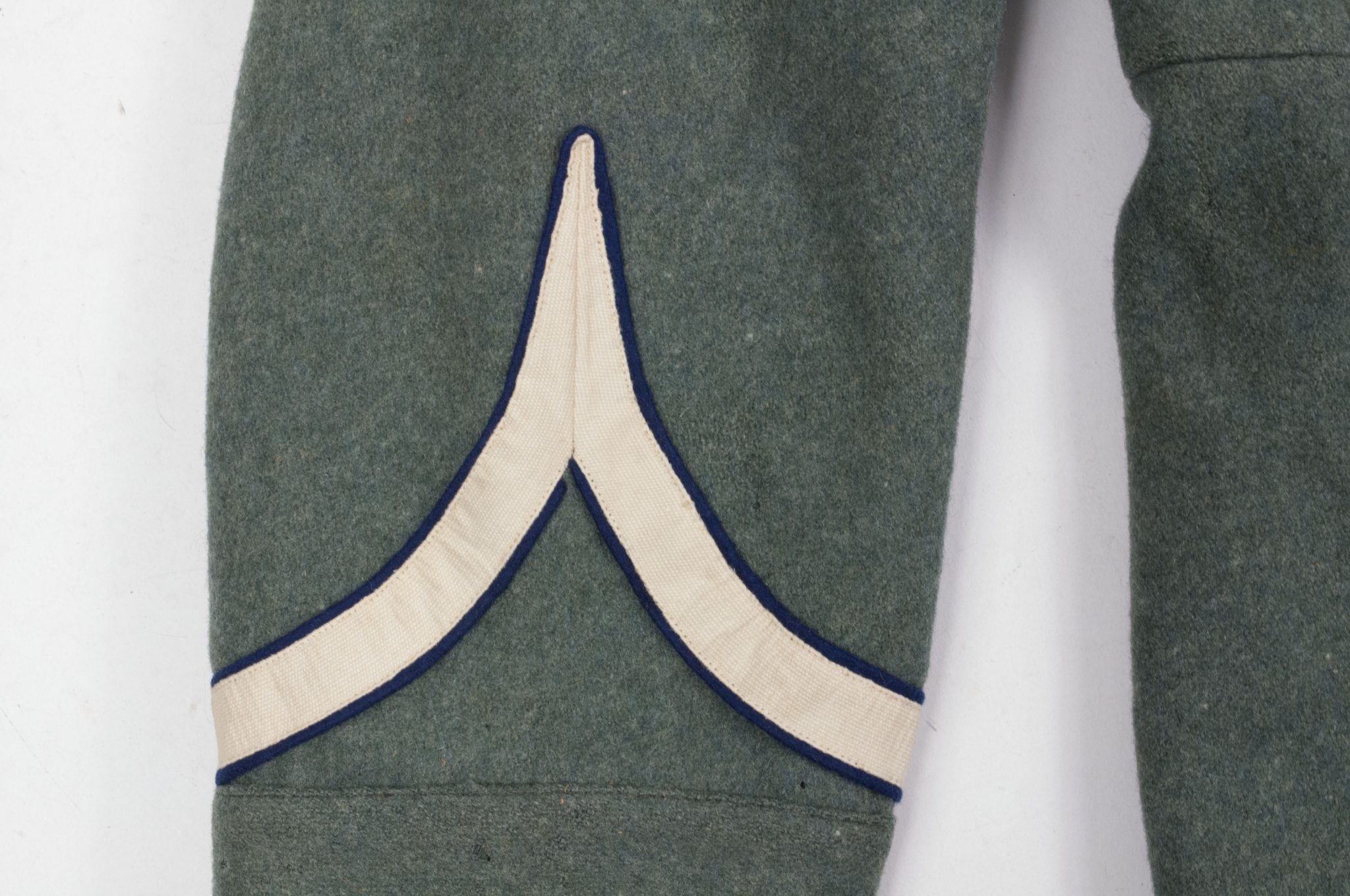 Huzaren hoornblazer Nederlandse Mobilisatie (Soldaat te paard) uniform grove wol / Dutch Army before 1940 mobilisation Husar tunic + breeches - VERY RARE - Image 10