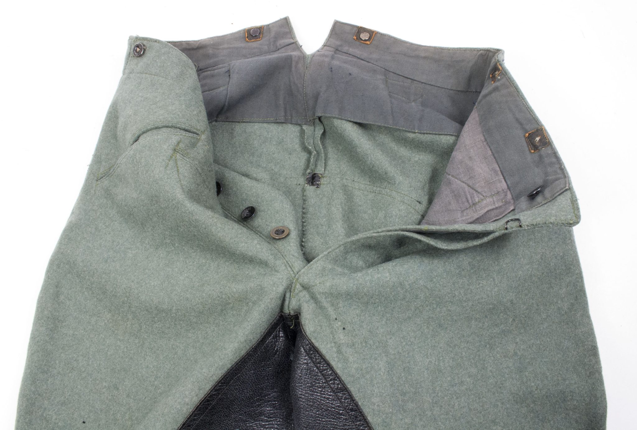 Huzaren hoornblazer Nederlandse Mobilisatie (Soldaat te paard) uniform grove wol / Dutch Army before 1940 mobilisation Husar tunic + breeches - VERY RARE - Image 93