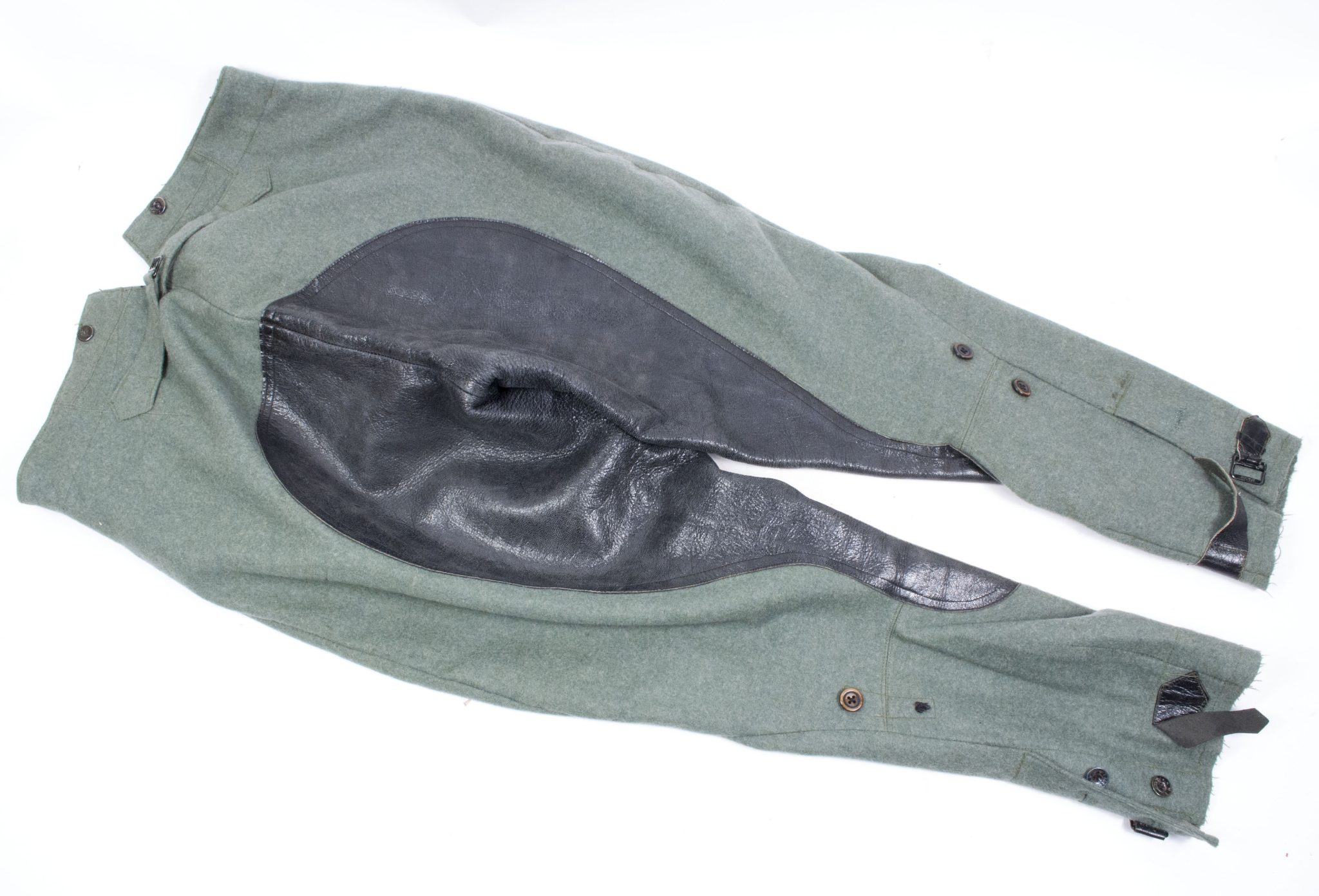 Huzaren hoornblazer Nederlandse Mobilisatie (Soldaat te paard) uniform grove wol / Dutch Army before 1940 mobilisation Husar tunic + breeches - VERY RARE - Image 94