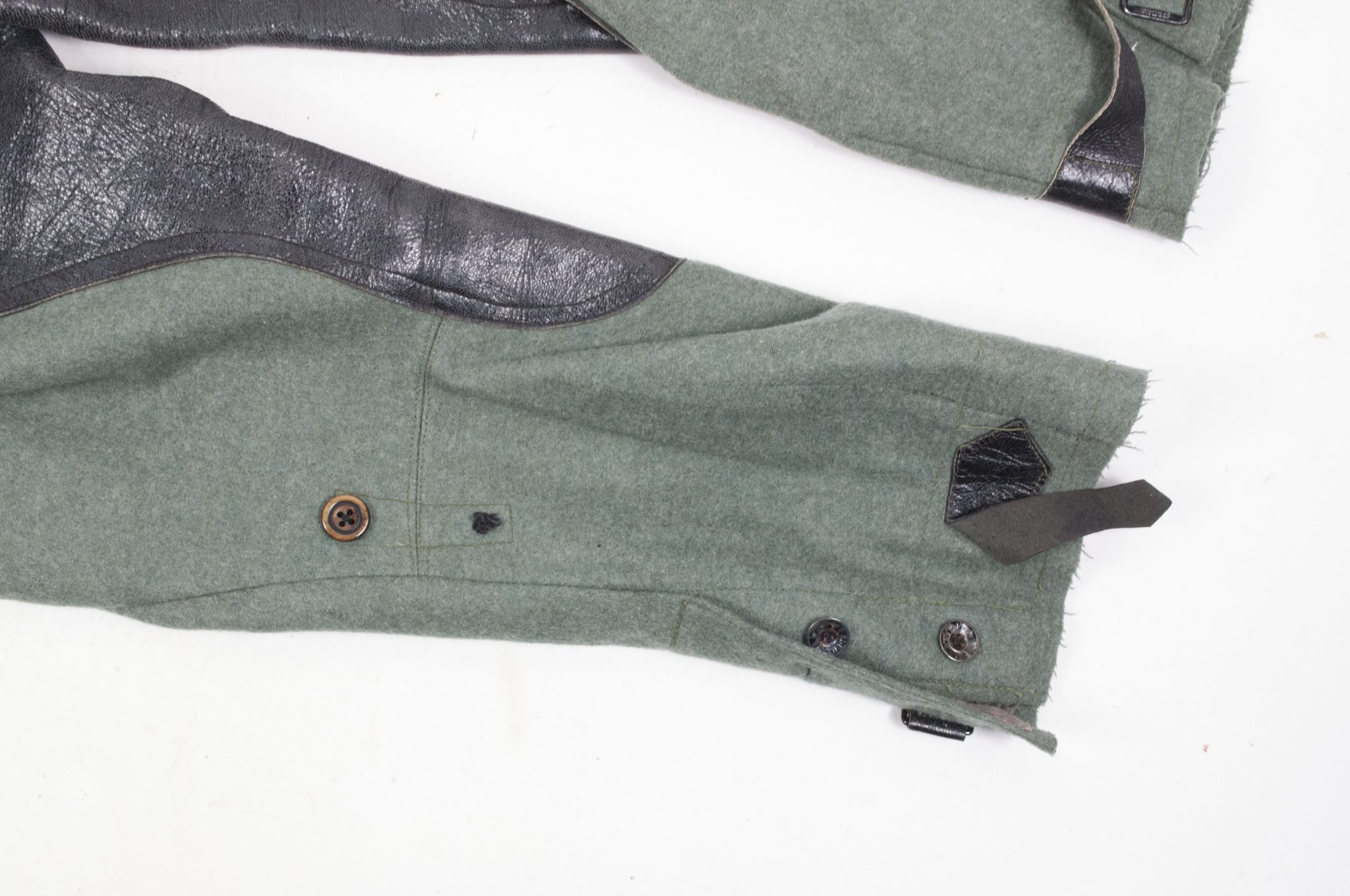 Huzaren hoornblazer Nederlandse Mobilisatie (Soldaat te paard) uniform grove wol / Dutch Army before 1940 mobilisation Husar tunic + breeches - VERY RARE - Image 95