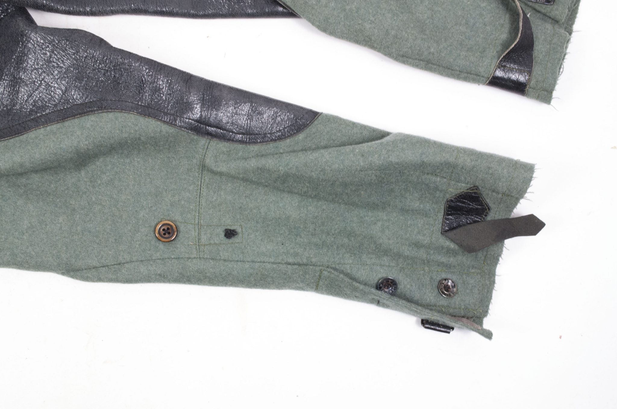 Huzaren hoornblazer Nederlandse Mobilisatie (Soldaat te paard) uniform grove wol / Dutch Army before 1940 mobilisation Husar tunic + breeches - VERY RARE - Image 96