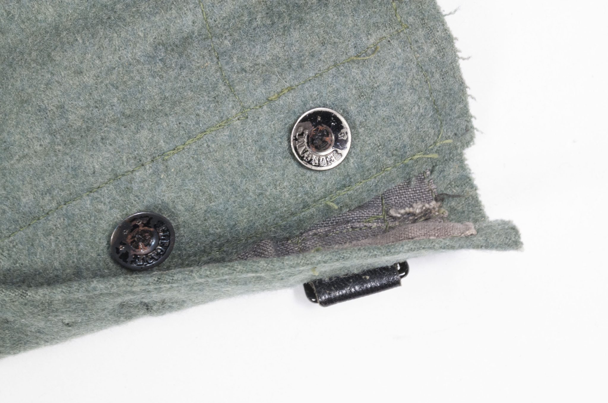 Huzaren hoornblazer Nederlandse Mobilisatie (Soldaat te paard) uniform grove wol / Dutch Army before 1940 mobilisation Husar tunic + breeches - VERY RARE - Image 97