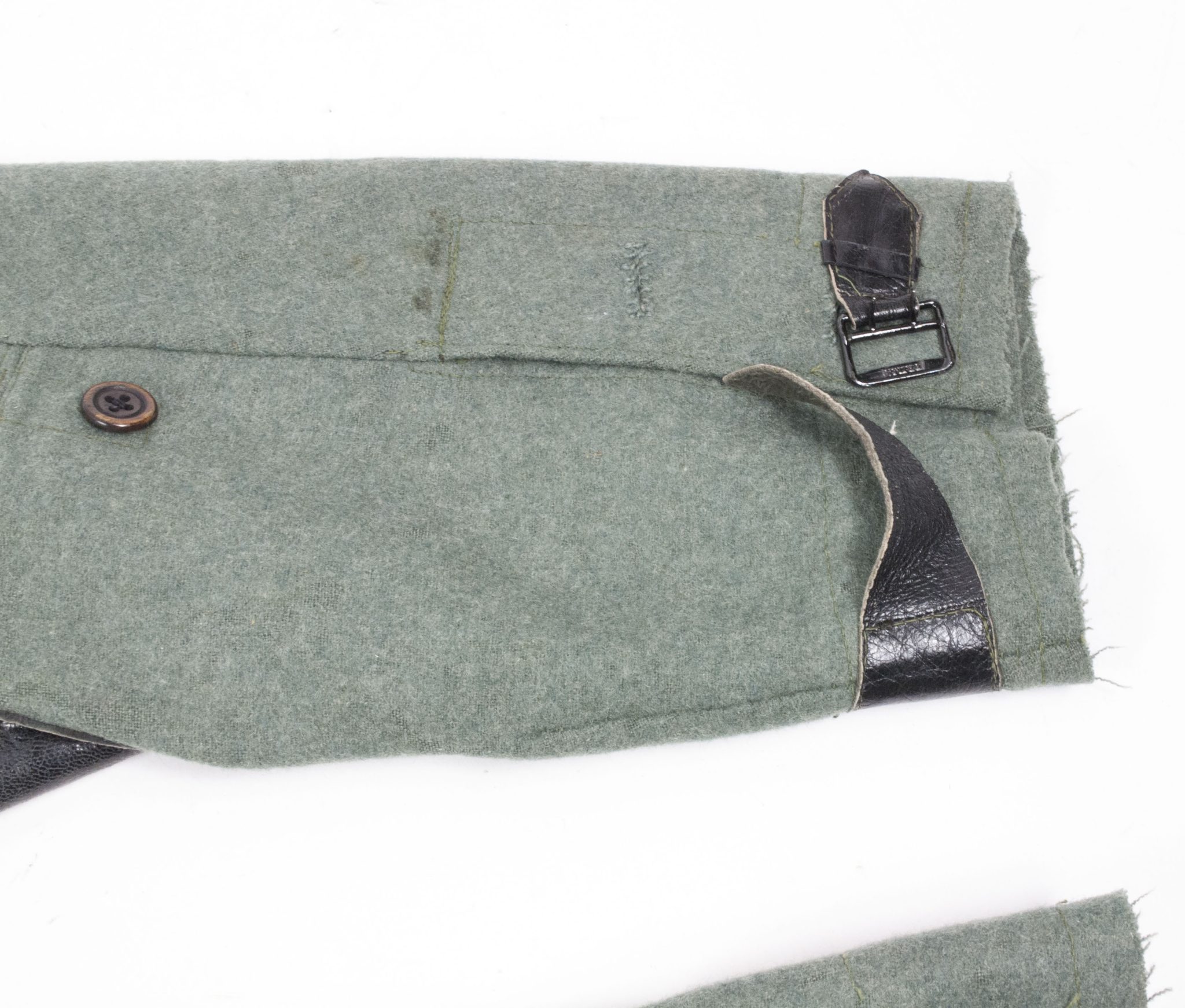 Huzaren hoornblazer Nederlandse Mobilisatie (Soldaat te paard) uniform grove wol / Dutch Army before 1940 mobilisation Husar tunic + breeches - VERY RARE - Image 99