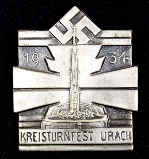 Kreisturnfest Urach 1934 abzeichen
