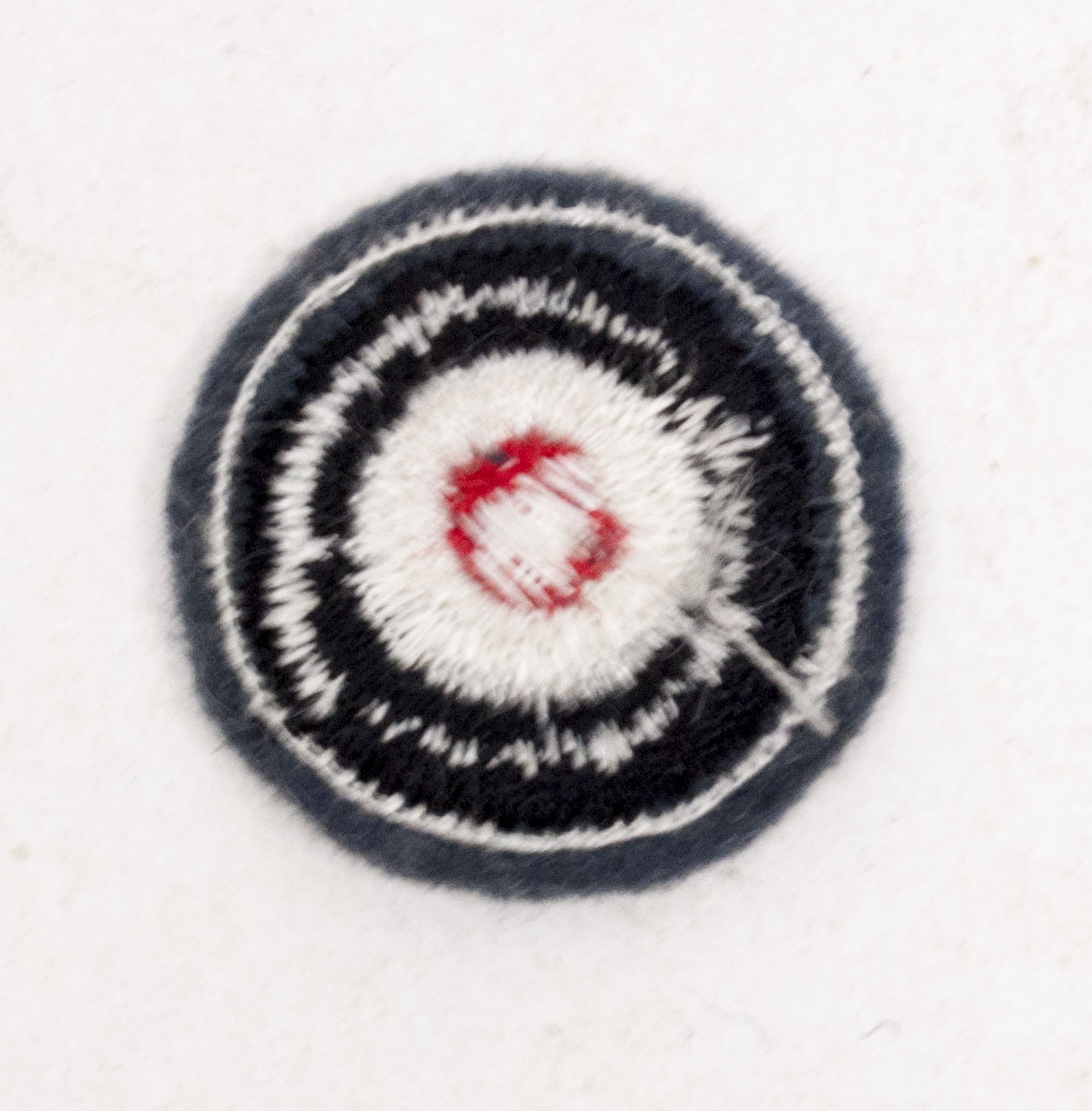 Luftwaffe (Lw) Kokarde für ein Schiffchen für Mannschaften (2) Luftwaffe (Lw) Kokarde für ein Schiffchen für Mannschaften