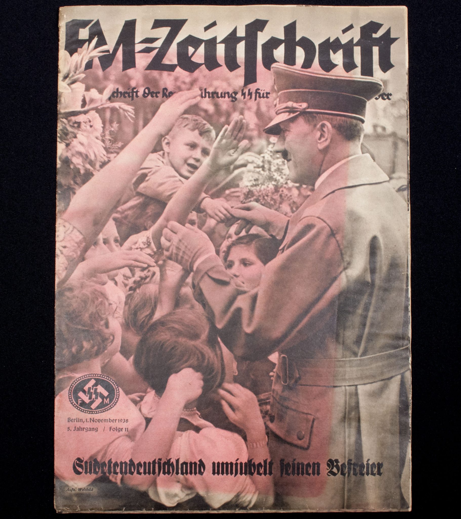 (Magazine) SS-FM Zeitschrift - Reichsführung SS für fördernde Mitglieder - 5. JahrgangFolge 11 (1938)