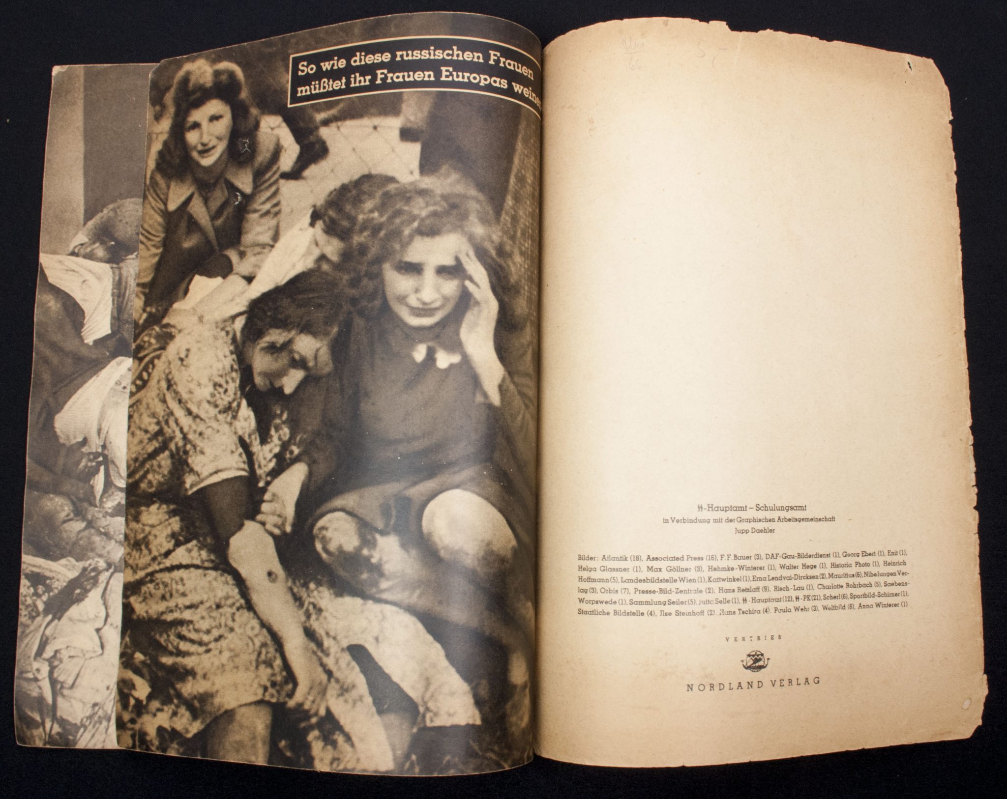 (Magazine) SS-Hauptamt - Nordland Verlag Der Untermensch (1935)