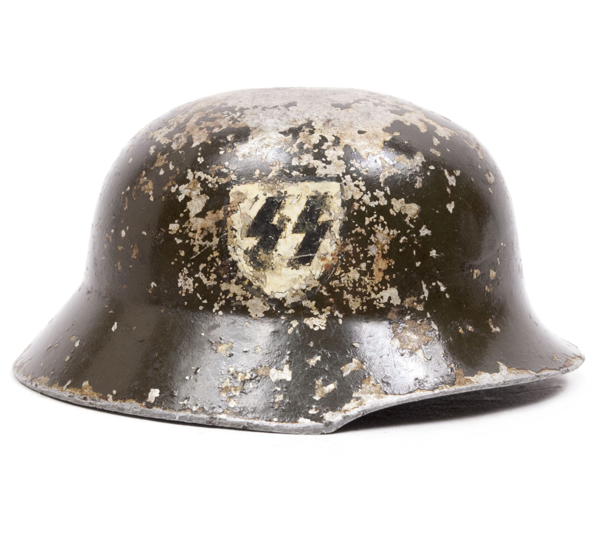 Miniature SS double decal Ferntrauungshelm Weddinghelmet – RARE