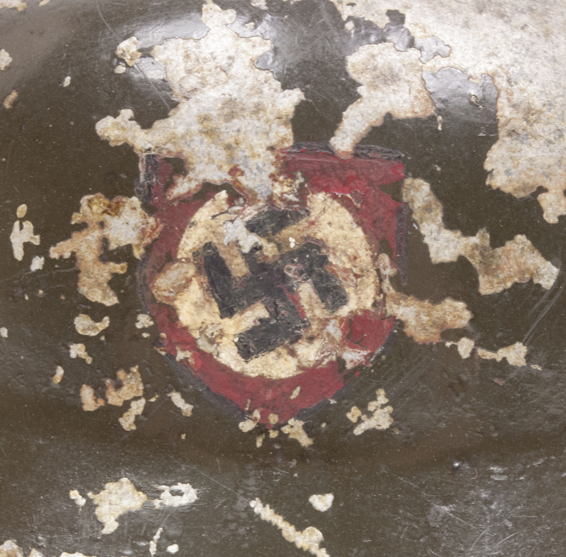 Miniature SS double decal Ferntrauungshelm Weddinghelmet – RARE