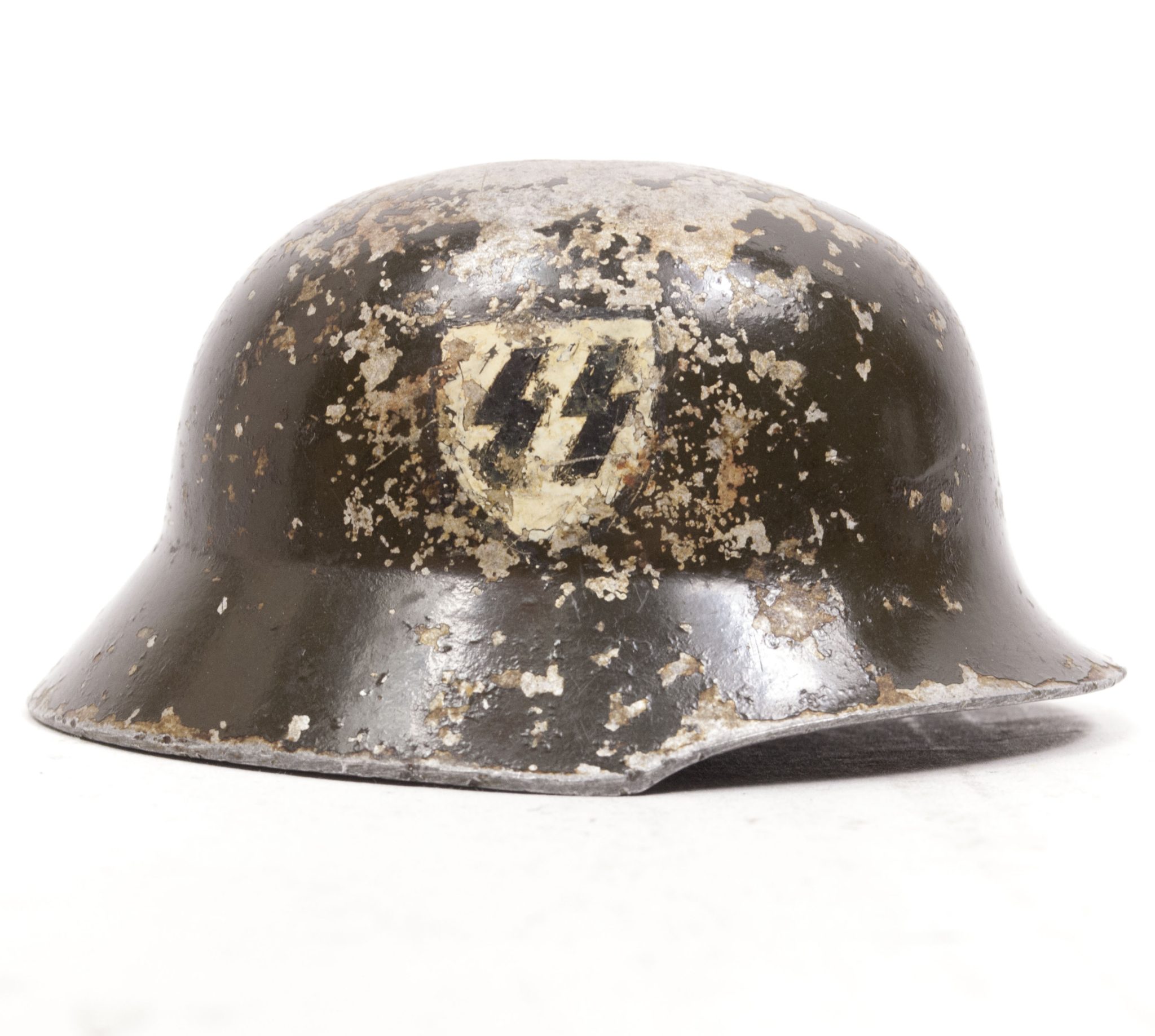 Miniature SS double decal Ferntrauungshelm Weddinghelmet – RARE