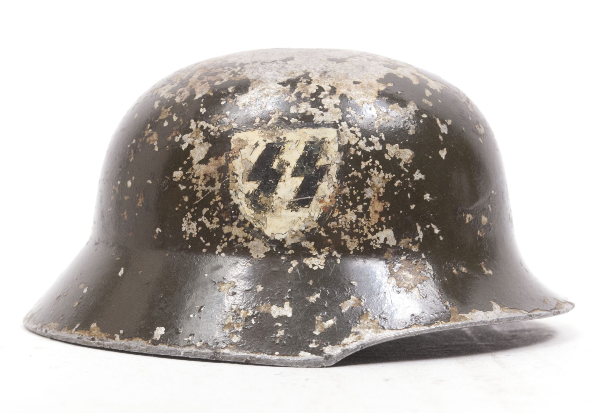 Miniature SS double decal Ferntrauungshelm Weddinghelmet – RARE