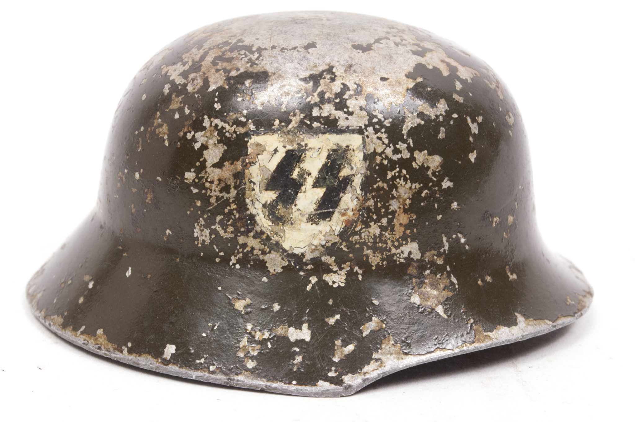 Miniature SS double decal Ferntrauungshelm Weddinghelmet – RARE