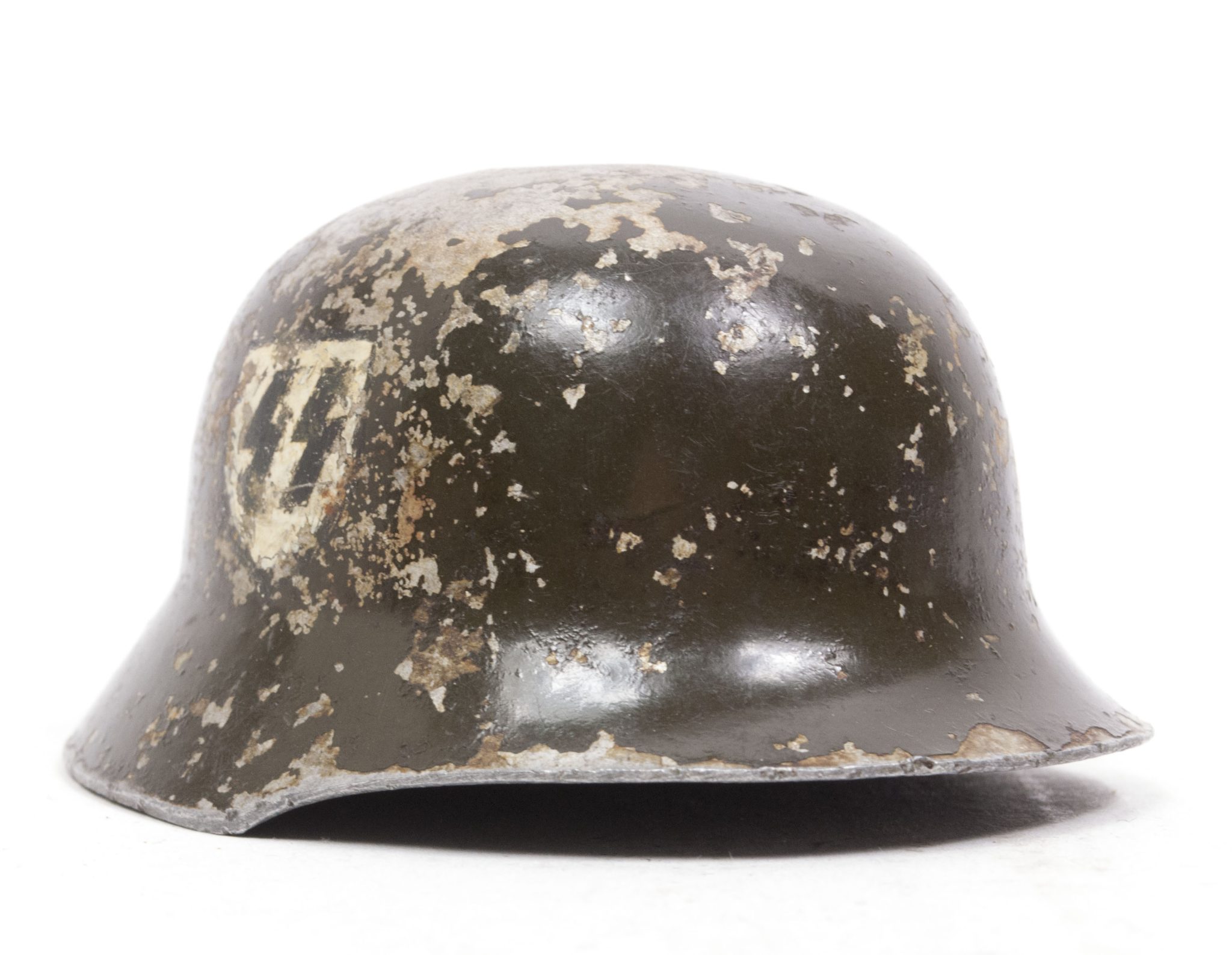 Miniature SS double decal Ferntrauungshelm Weddinghelmet – RARE