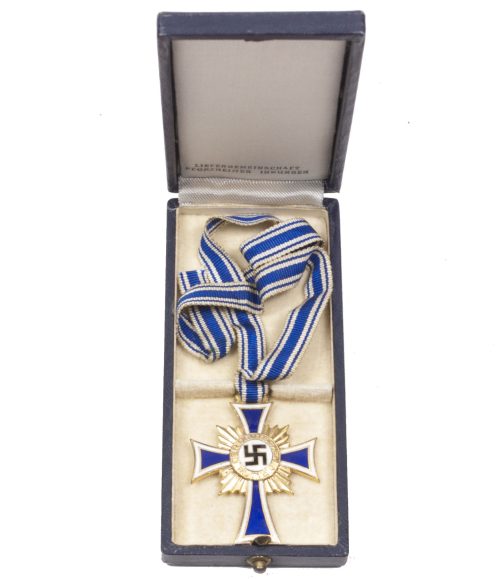 Motherscross Mutterkreus gold + etui (Maker Liefergemeinschaft Pforzheimer Innungen)