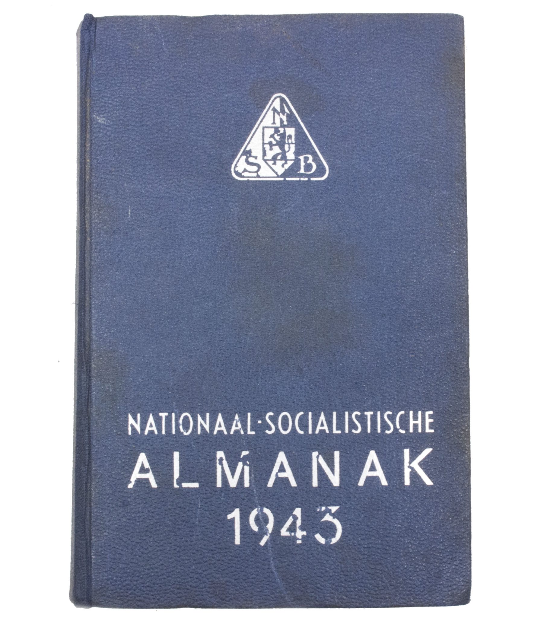 (NSB) Almanak 1943 complete with the two very rare foldable charts of the Netherlands - Rare