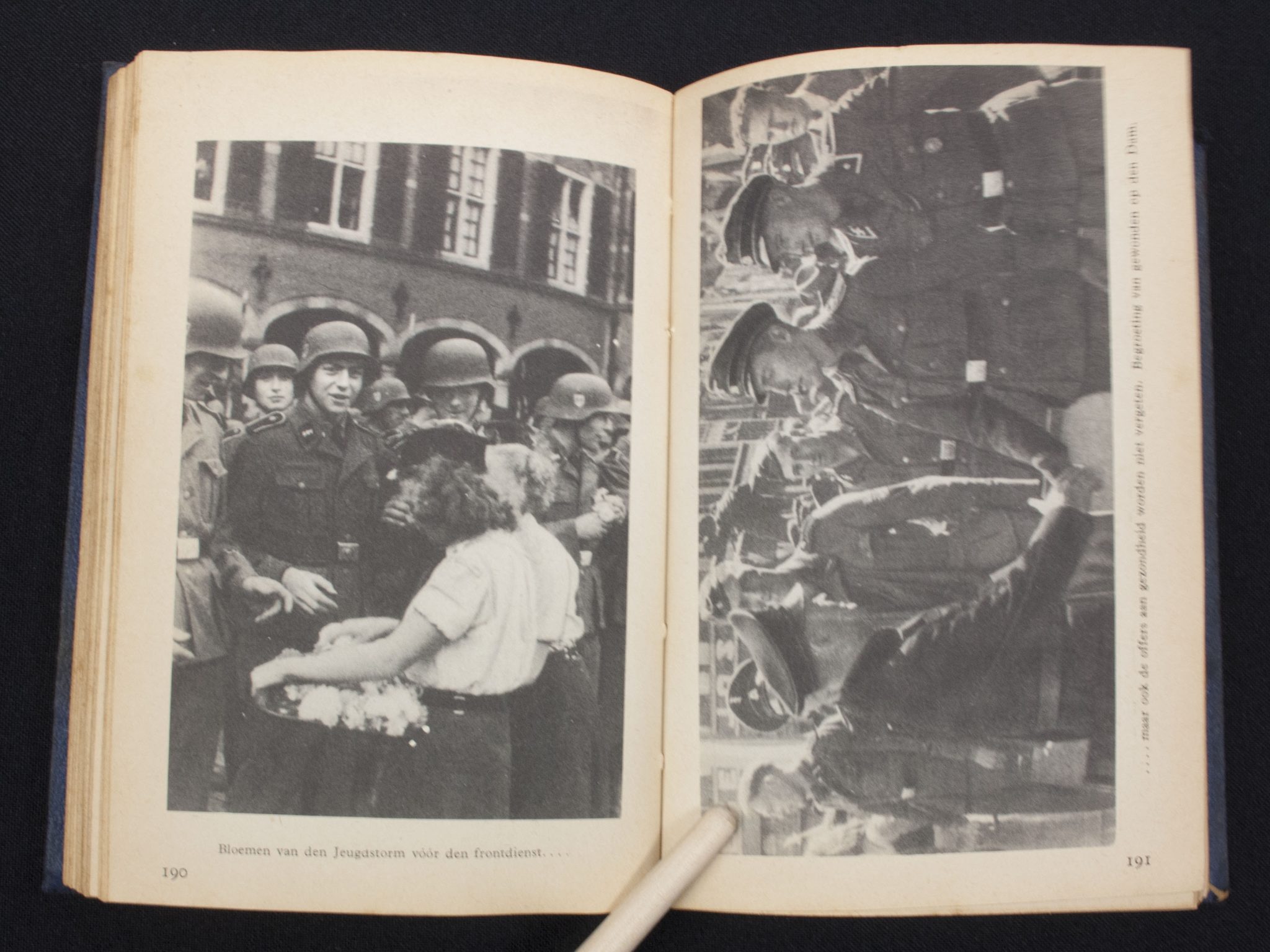 (NSB) Almanak 1943 complete with the two very rare foldable charts of the Netherlands - Rare - Image 11