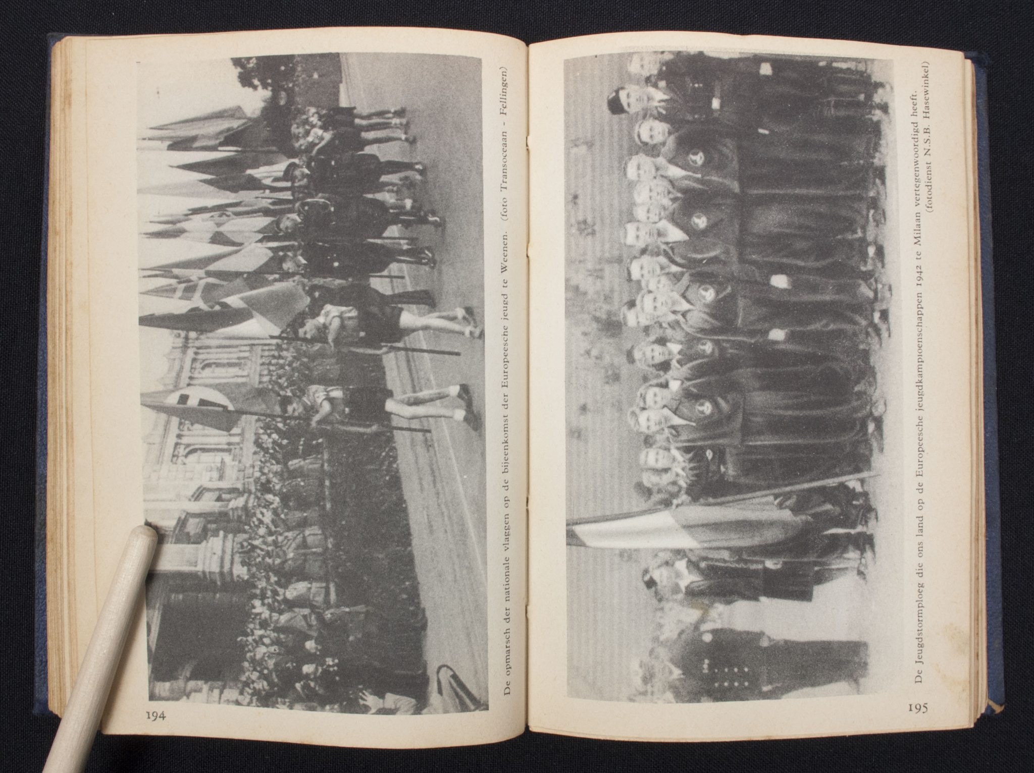 (NSB) Almanak 1943 complete with the two very rare foldable charts of the Netherlands - Rare - Image 12