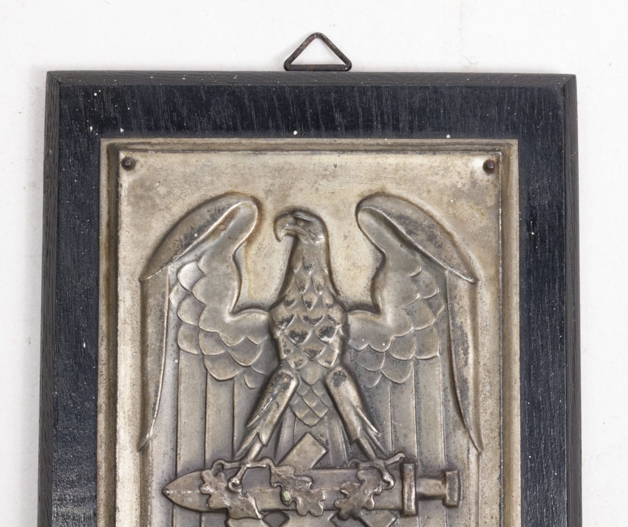 PLaque den Vaterlande treu gedient including the rare booklet 3.N.A.Ob.d.L.