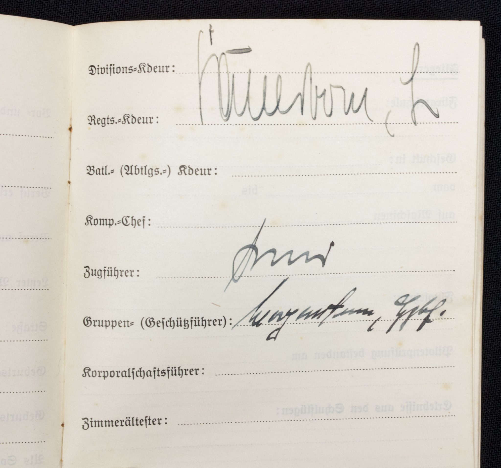 PLaque den Vaterlande treu gedient including the rare booklet 3.N.A.Ob.d.L.