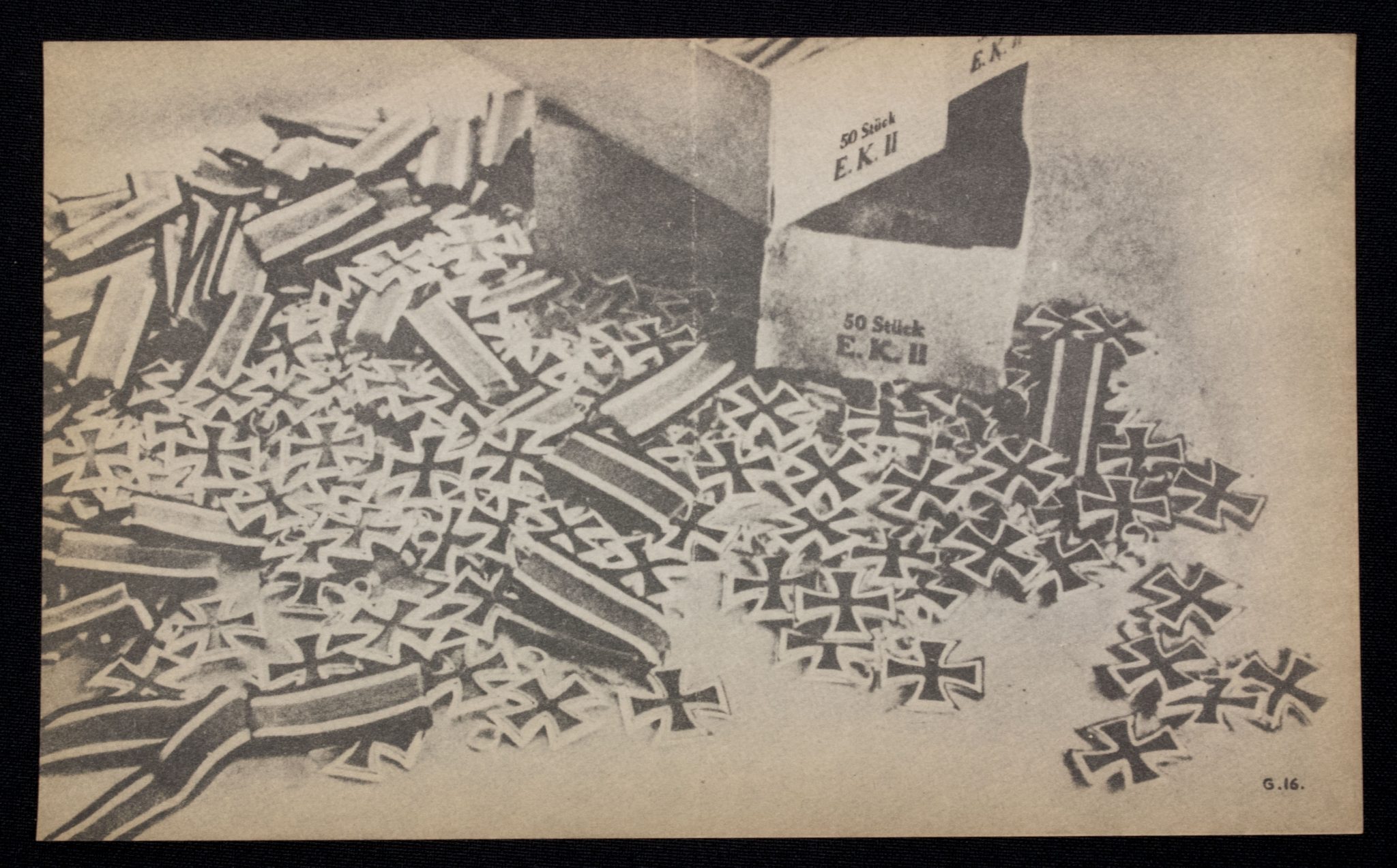 (Pamphlet) Electrahouse G-series anti-German Iron crosses pamphlet - rare