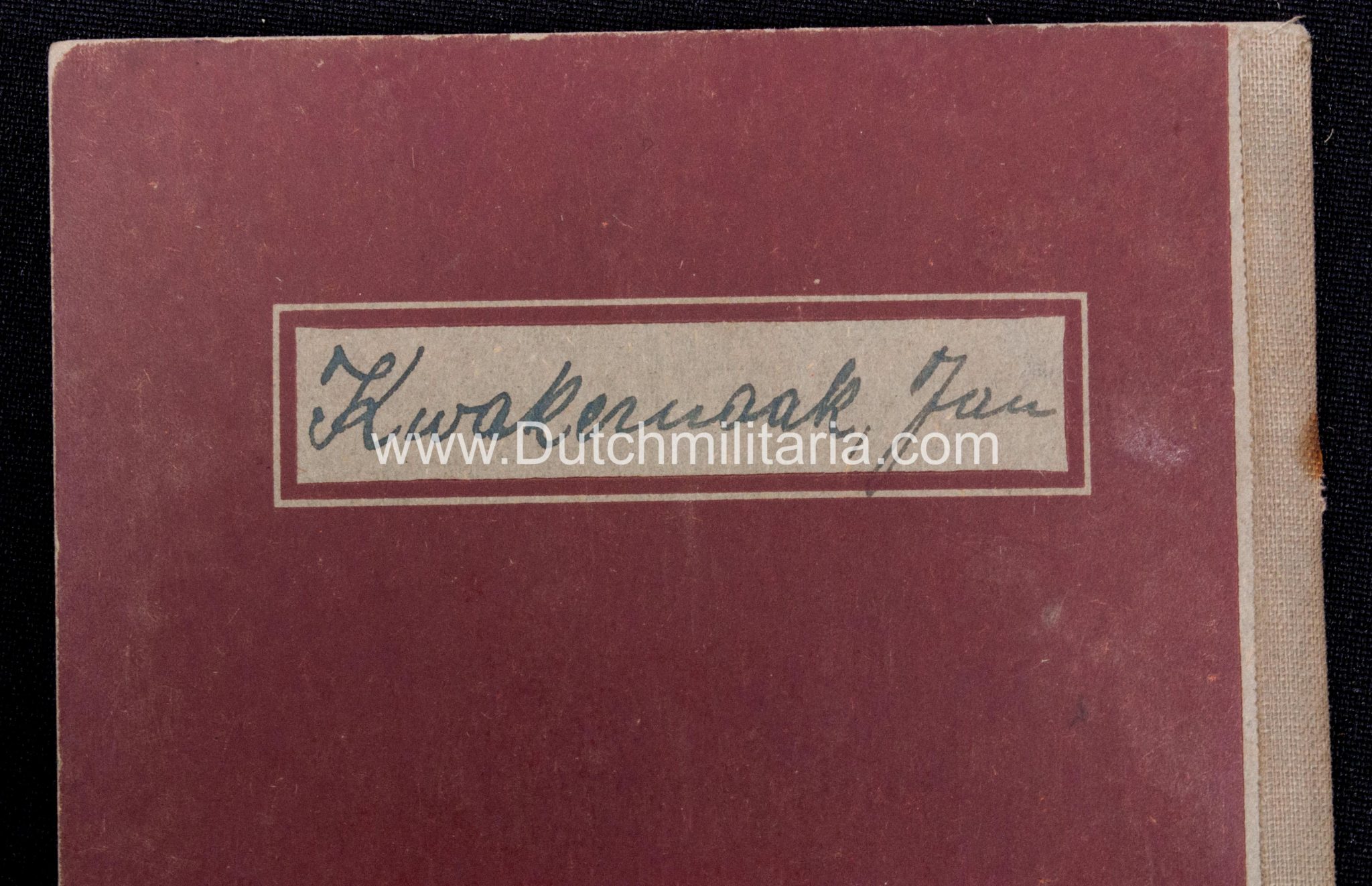 Paper grouping to a dutchman from the city of Sliedrecht (1940) - rare - Image 46