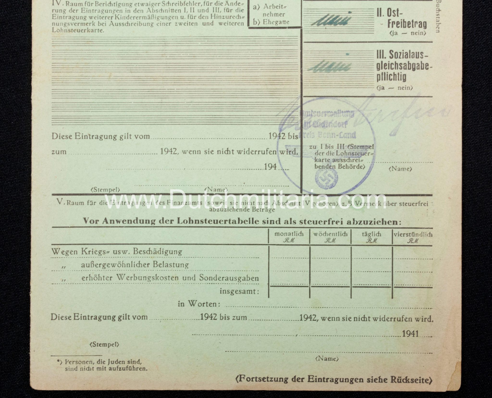 Paper grouping to a dutchman from the city of Sliedrecht (1940) - rare - Image 17