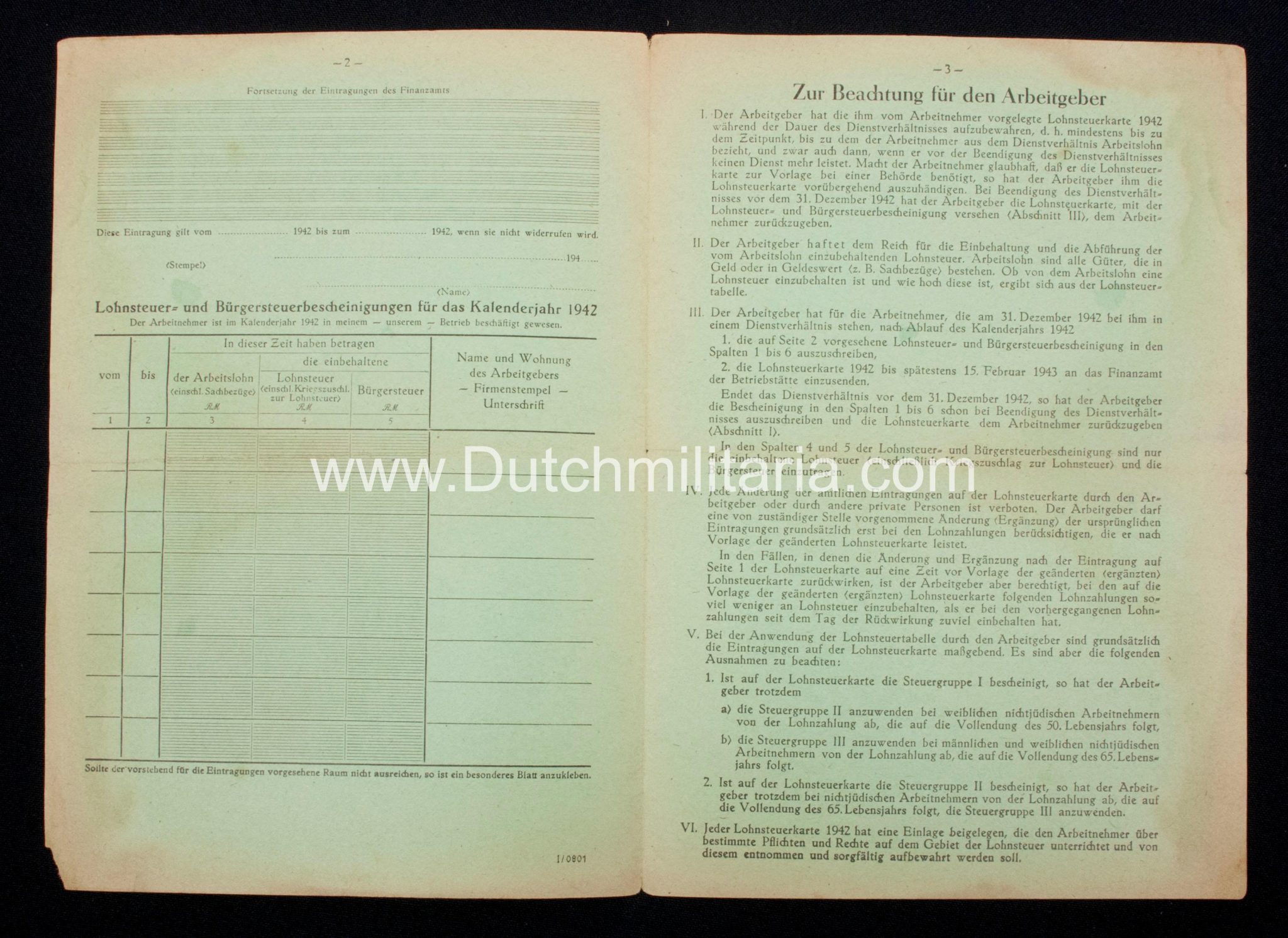 Paper grouping to a dutchman from the city of Sliedrecht (1940) - rare - Image 18