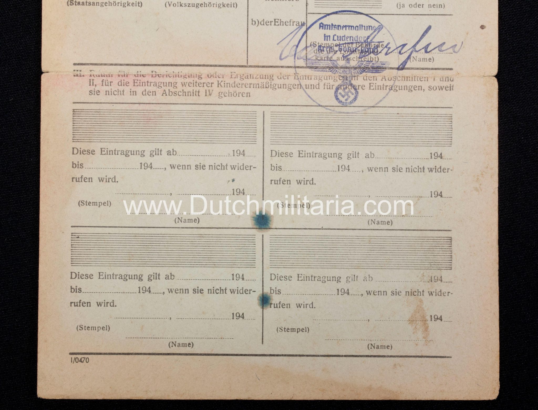 Paper grouping to a dutchman from the city of Sliedrecht (1940) - rare - Image 29