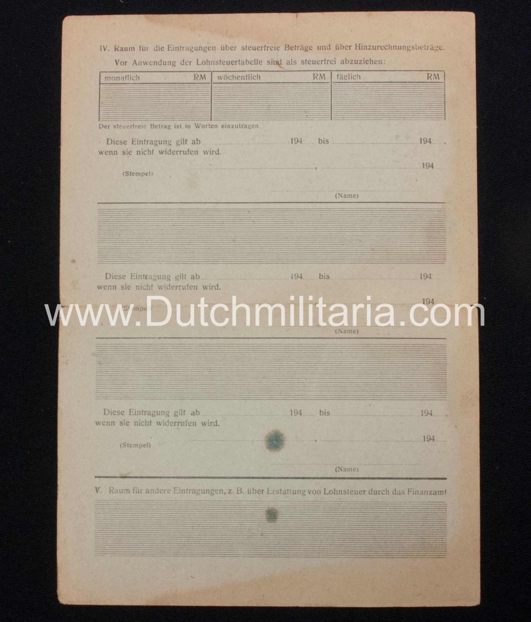 Paper grouping to a dutchman from the city of Sliedrecht (1940) - rare - Image 30
