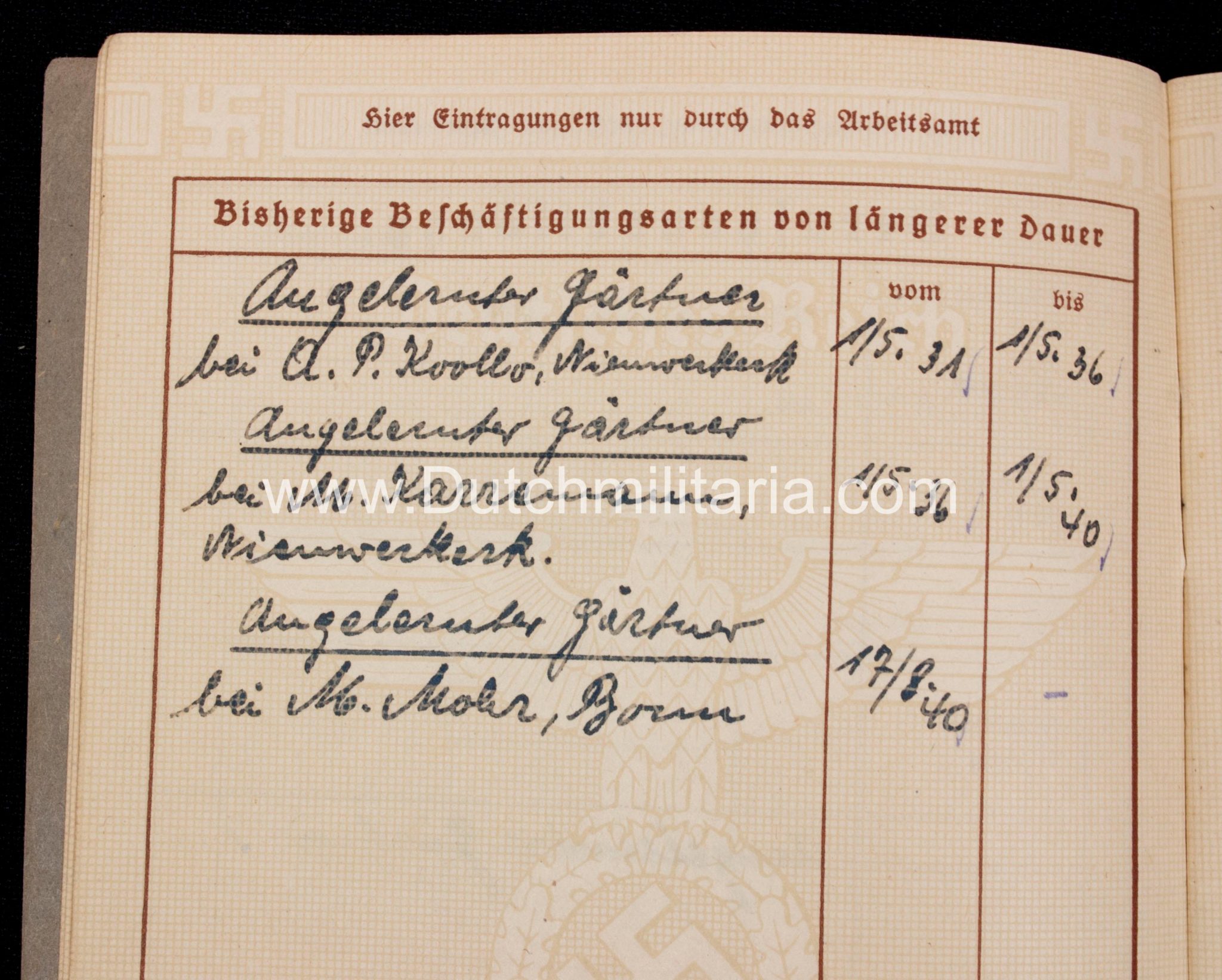 Paper grouping to a dutchman from the city of Sliedrecht (1940) - rare - Image 40