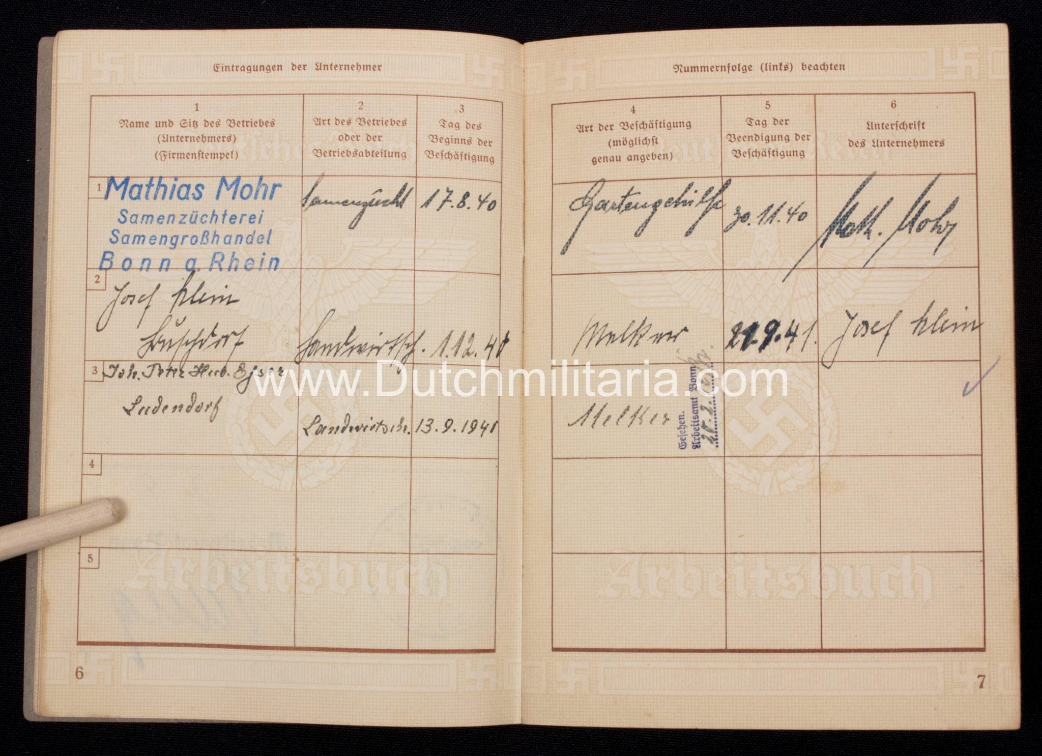 Paper grouping to a dutchman from the city of Sliedrecht (1940) - rare - Image 42